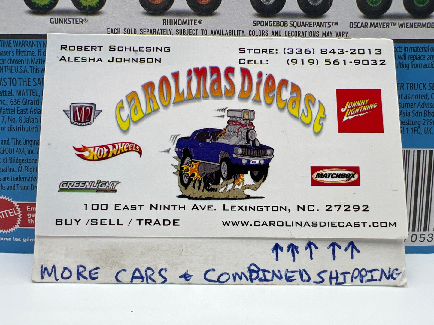 2025 Hot Wheels Monster Trucks Leading Legends #3 Bigfoot 127C