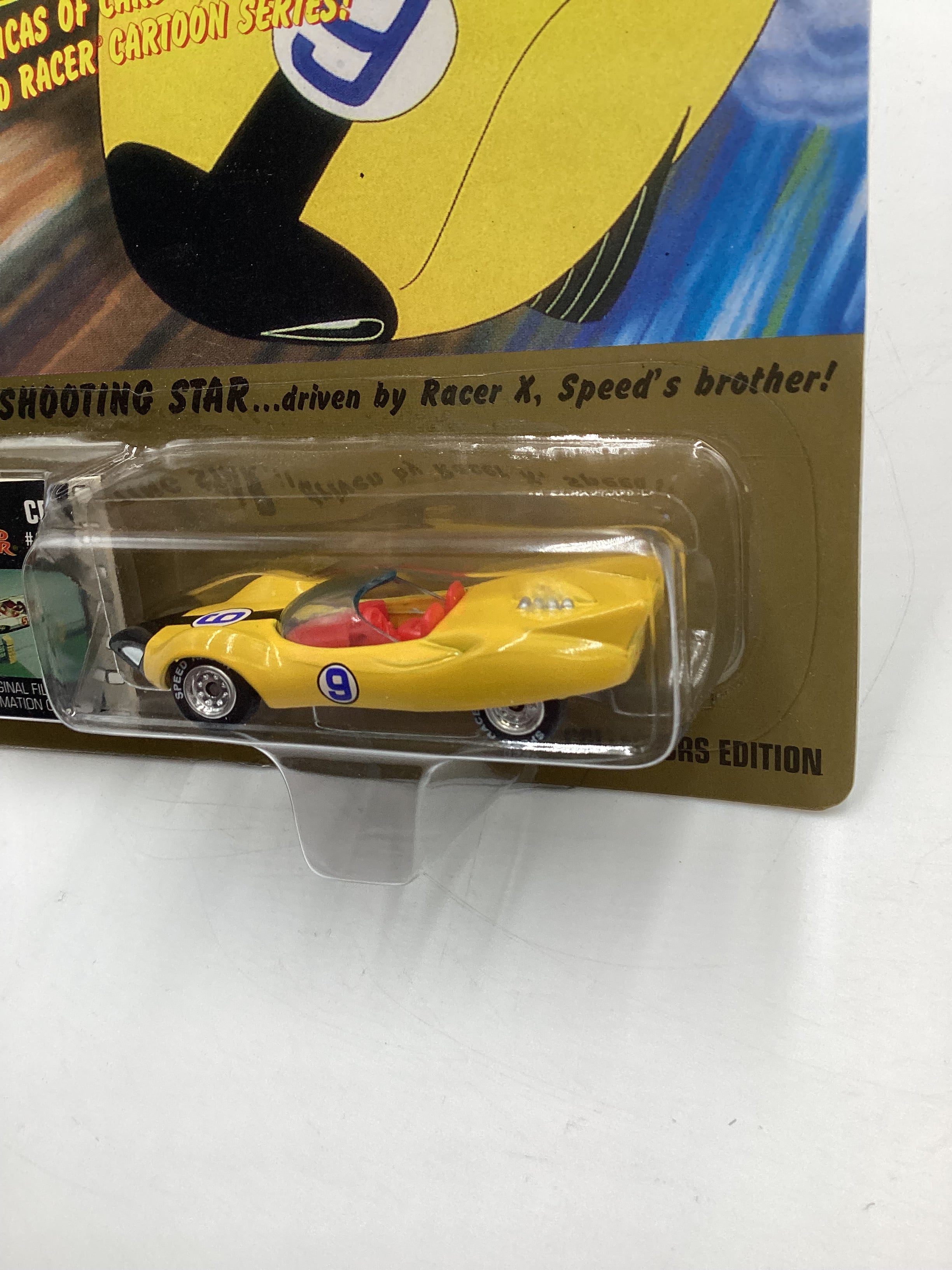 Johnny′s Starship Countdown 2003-2004 Johnny Lightning Speed Racer CEL #39 Racer X Shooting Star