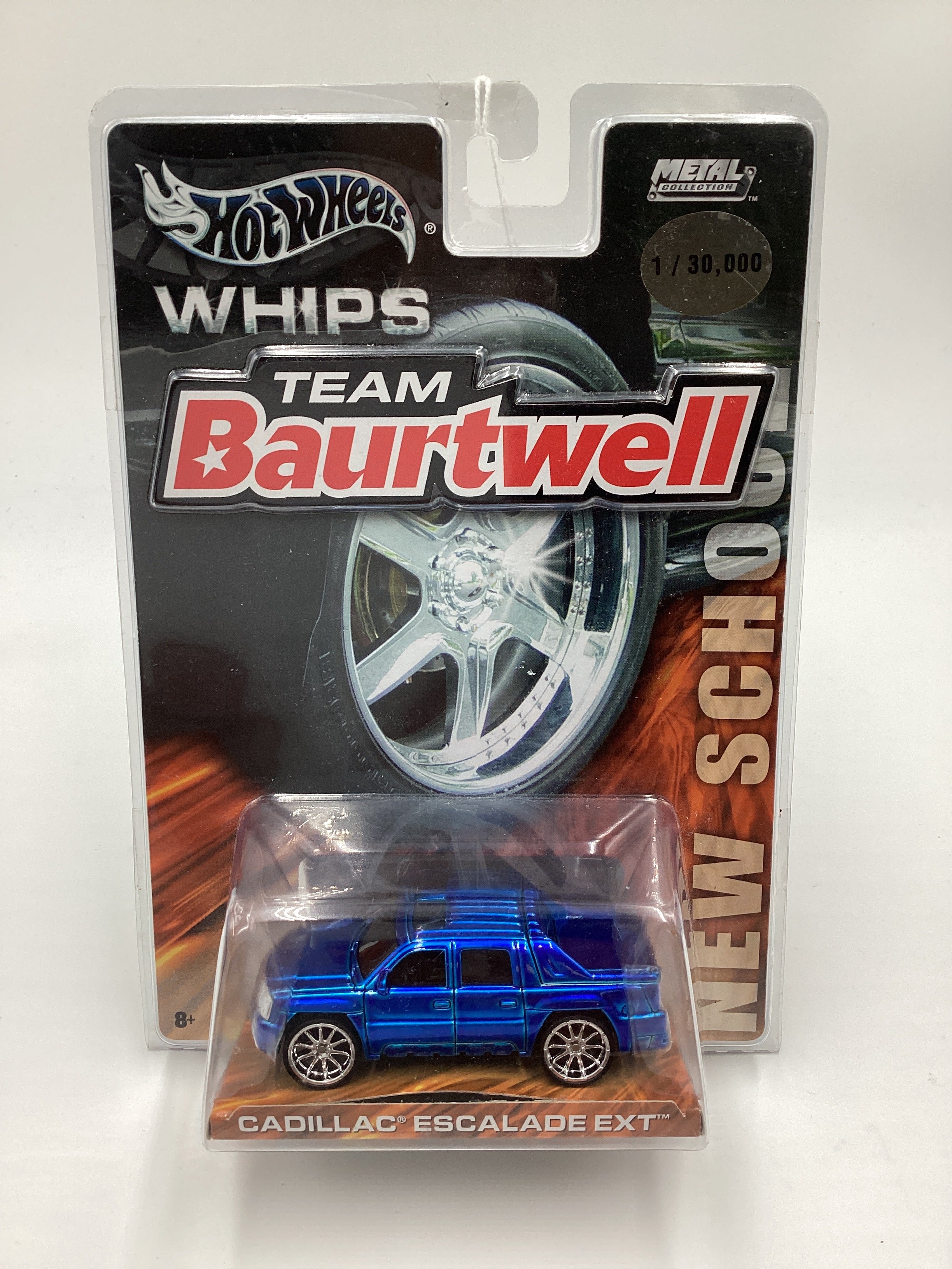 Hot Wheels Team Baurtwell New School Cadillac Escalade EXT Blue