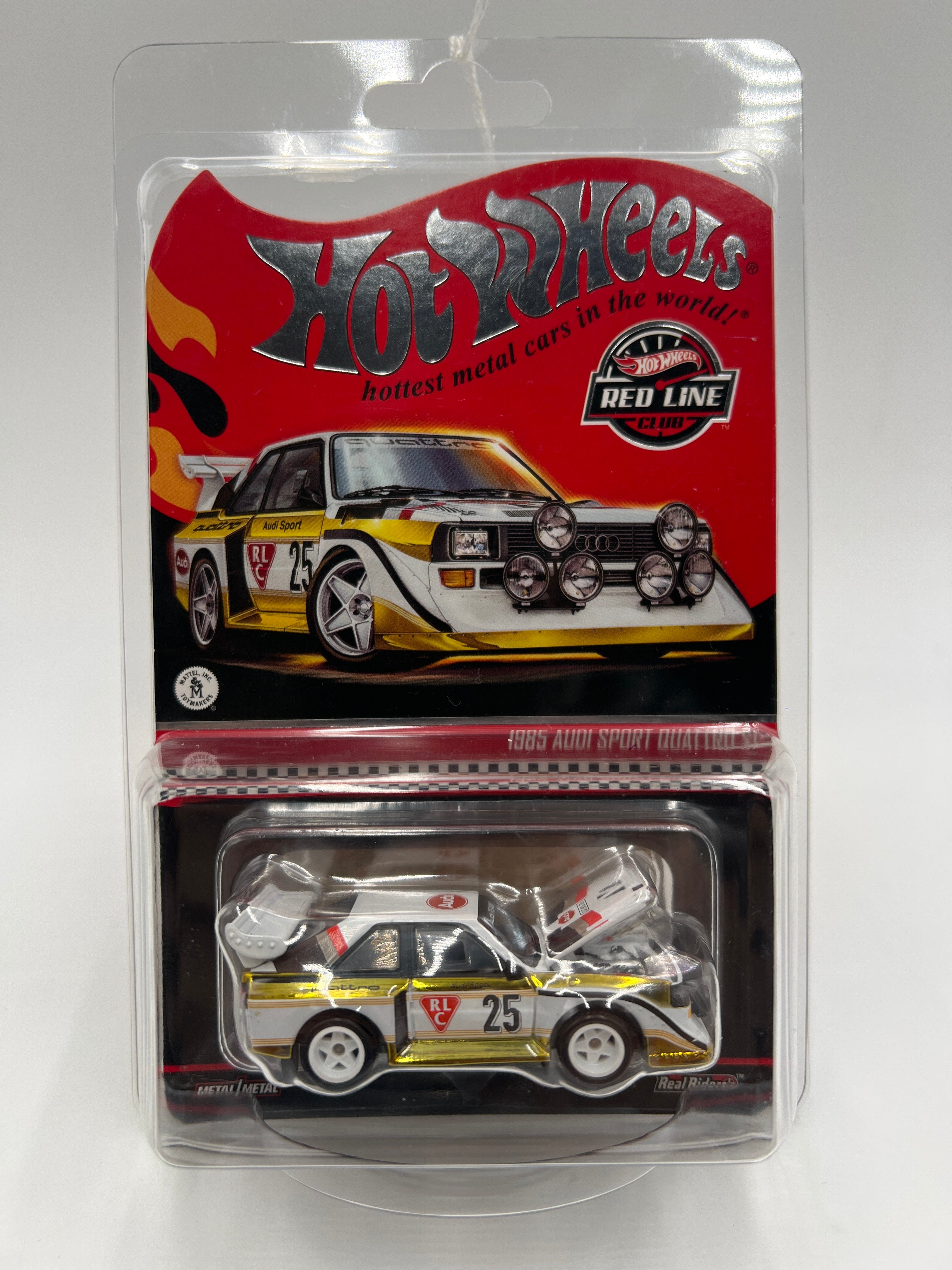 2025 Hot Wheels RLC 1985 Audi Sport Quattro S1 White/Gold W