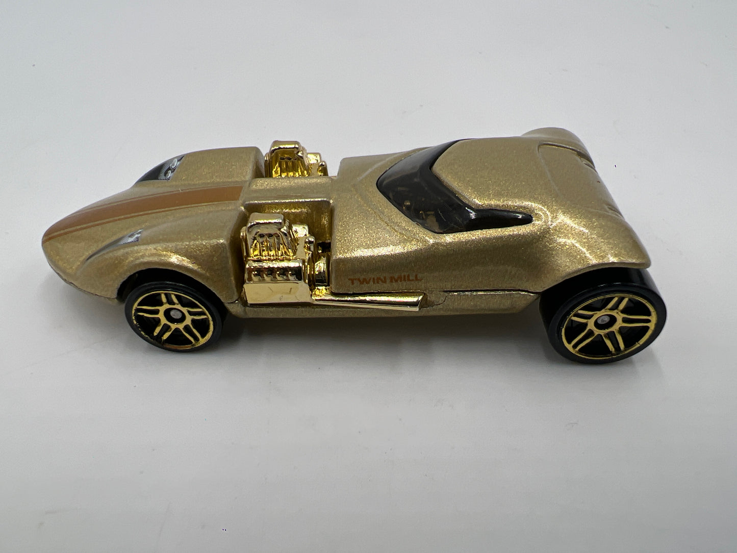 2022 Hot Wheels FAO Schwarz Loose Twin Mill Gold