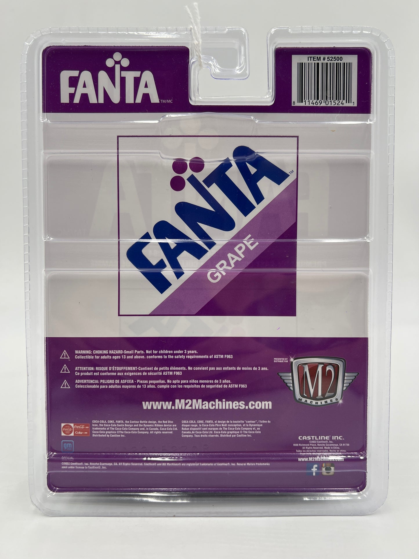 M2 Machines Fanta 1973 Chevrolet K5 Blazer Purple/White A21 196A
