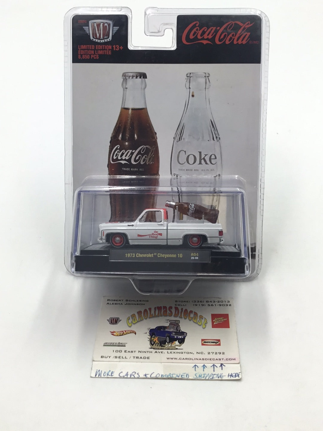 M2 Machines 1973 Chevrolet Cheyenne A04 Coca Cola