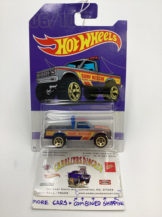 Hot Wheels American Truck Series Path Beater Silver #6 Walmart Exclusive 154A