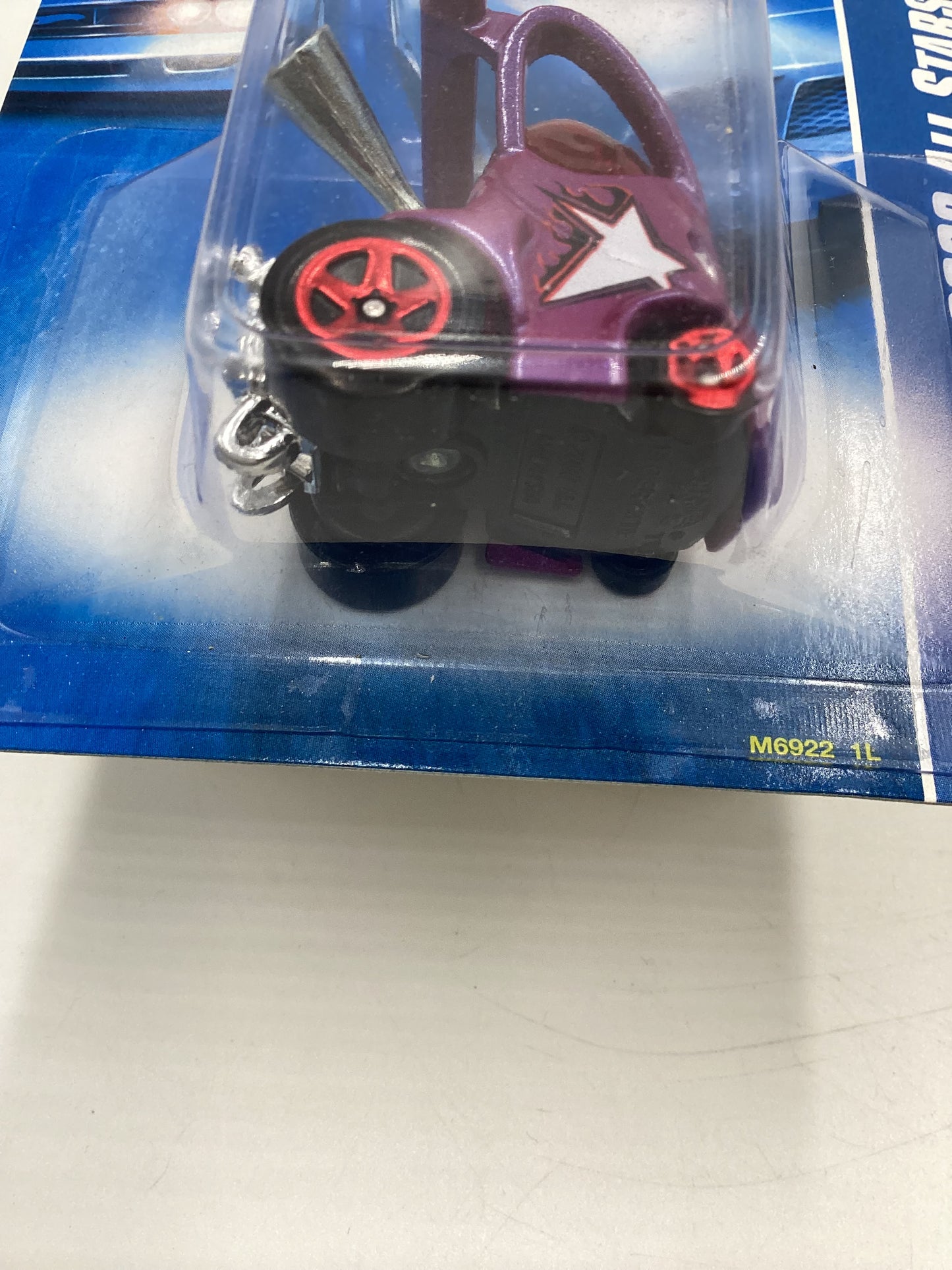 2008 Hot Wheels All Stars #56 Hyper Mite Purple FF3