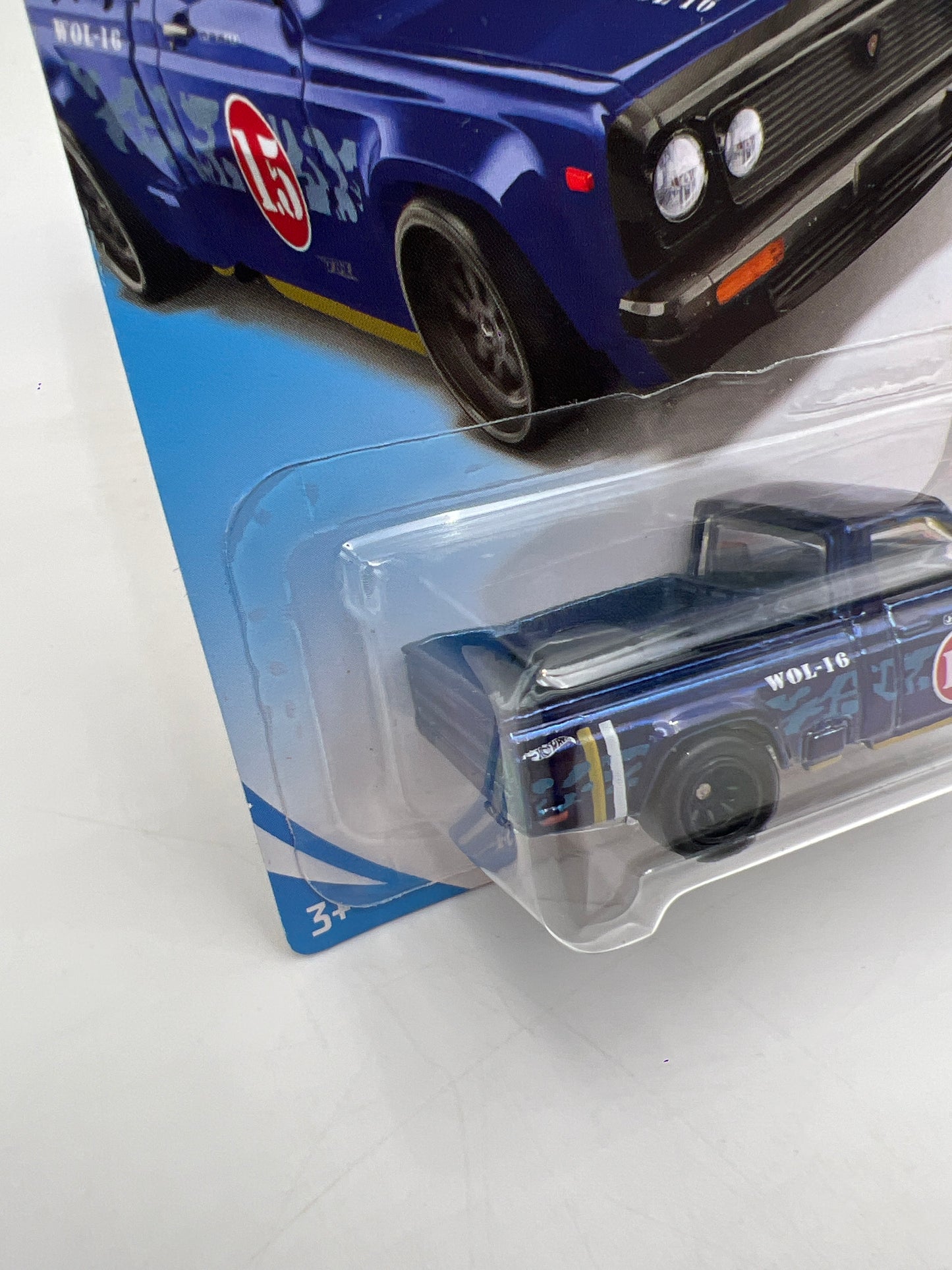 2019 Hot Wheels Super Treasure Hunt #138 Mazda Repu Blue W/ Protector