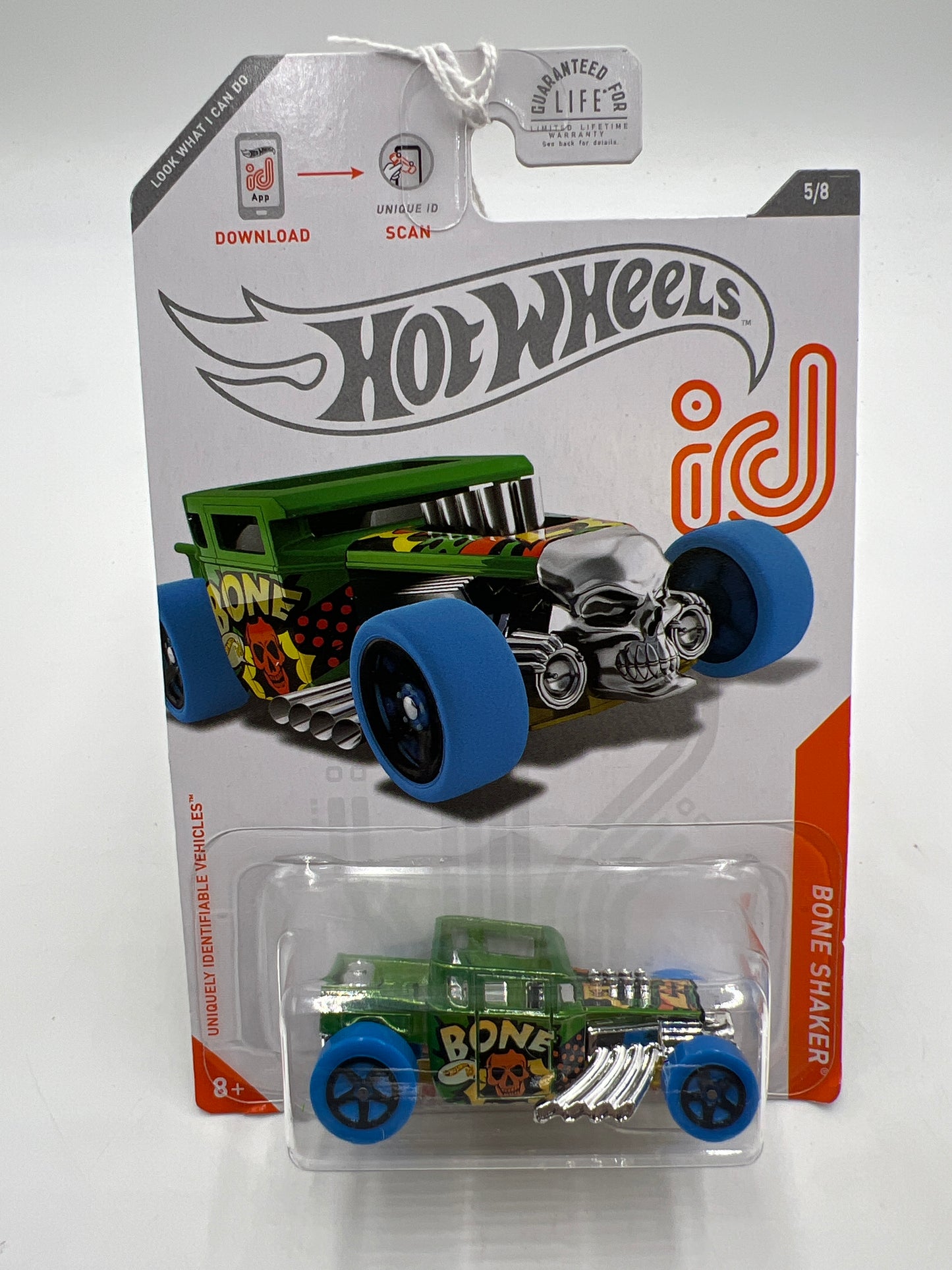 2020 Hot Wheels iD Chase 5/8 Bone Shaker 160E