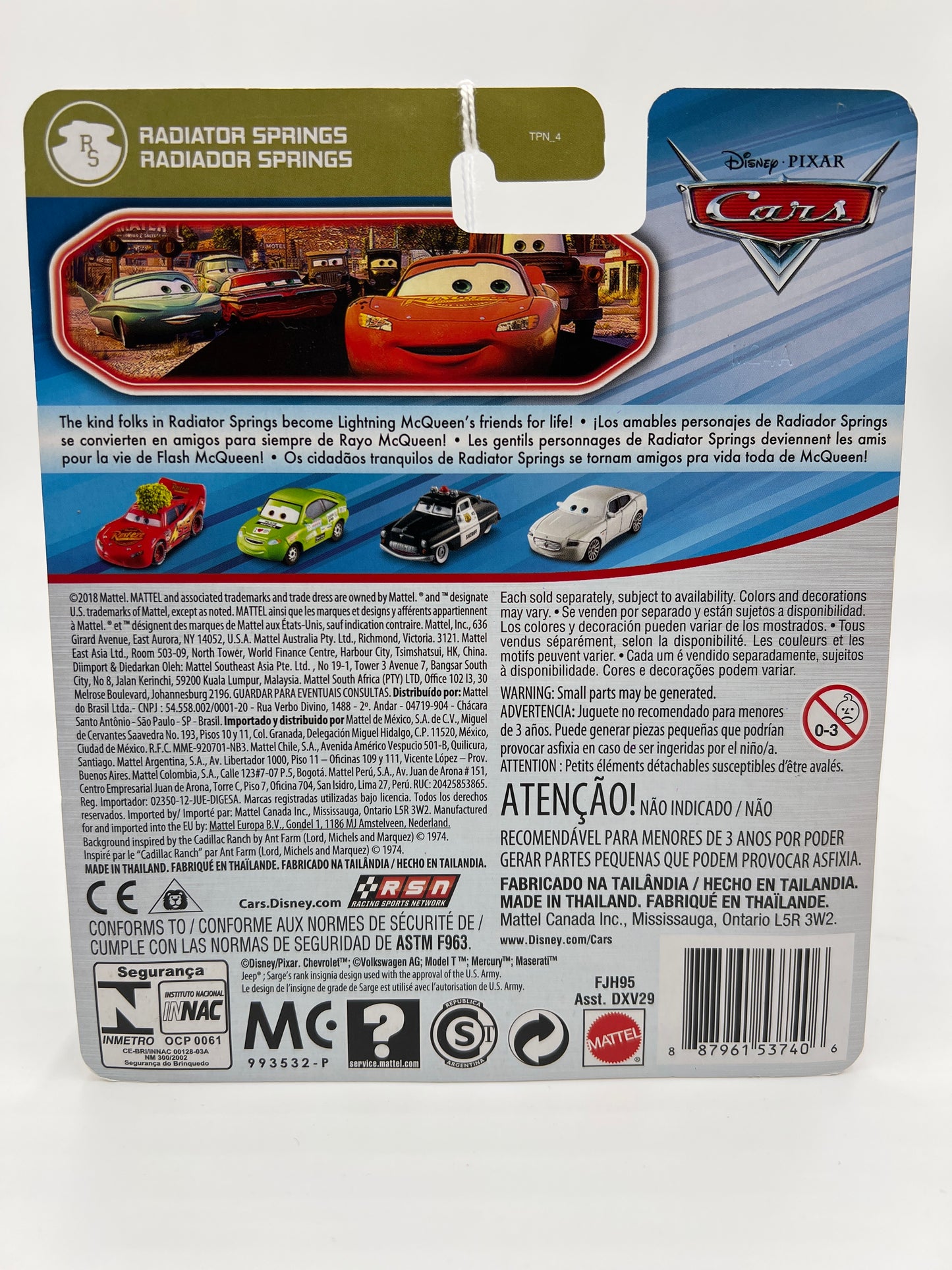 Disney Pixar Cars Radiator Springs Sarge Green 139D