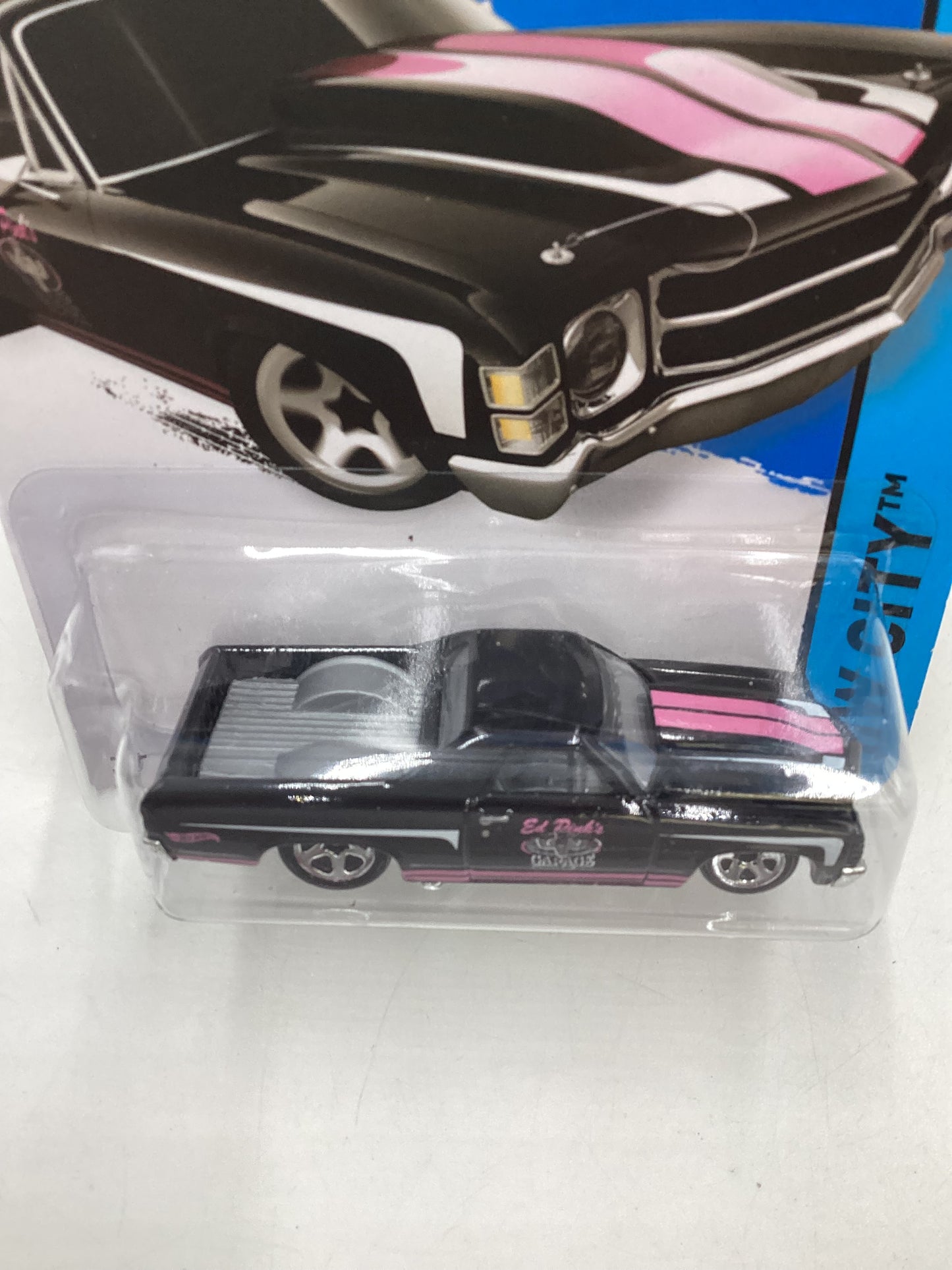 2015 Hot wheels HW City #18 71 El Camino Black 14G