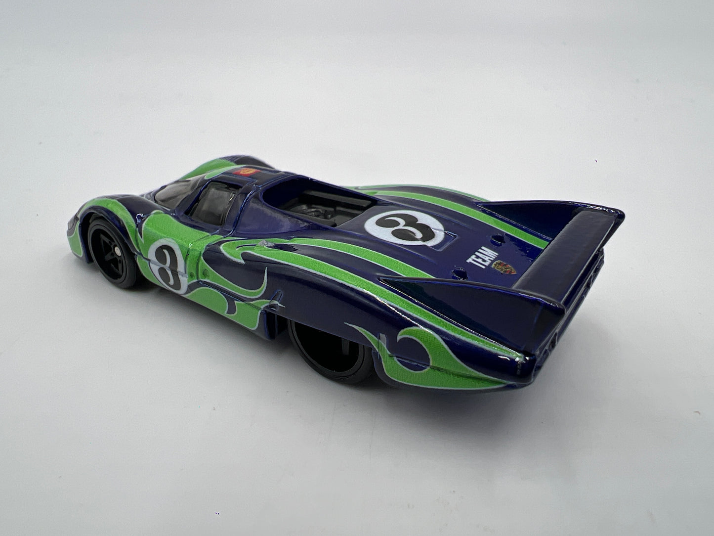 Hot Wheels Diorama Premium Porsche 917LH Blue/Green Loose