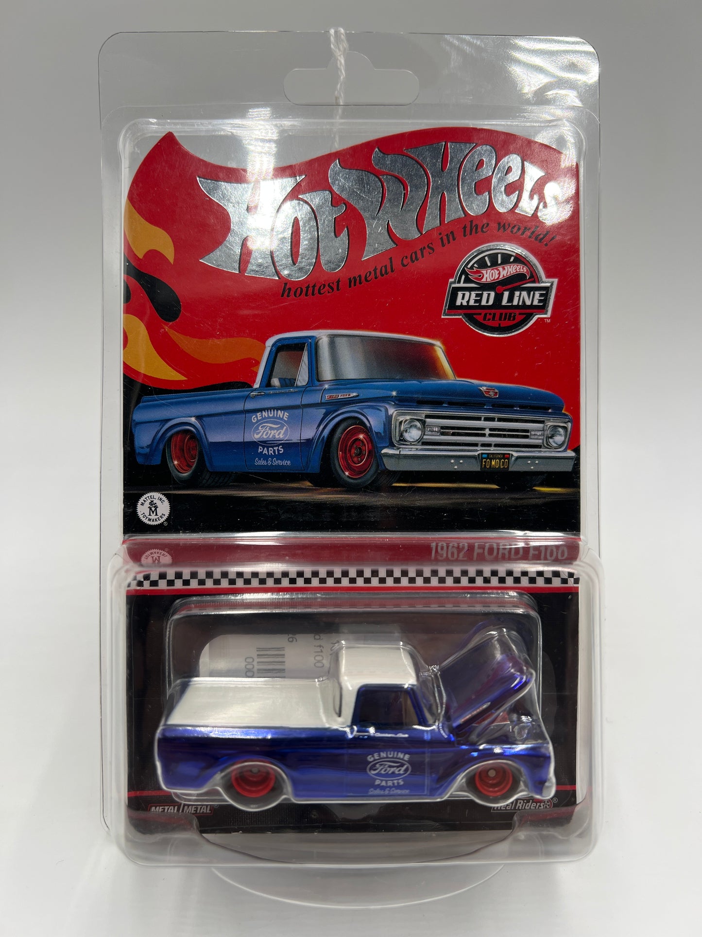Hot Wheels RLC #10715/30000 1962 Ford F100 Blue W/Protector