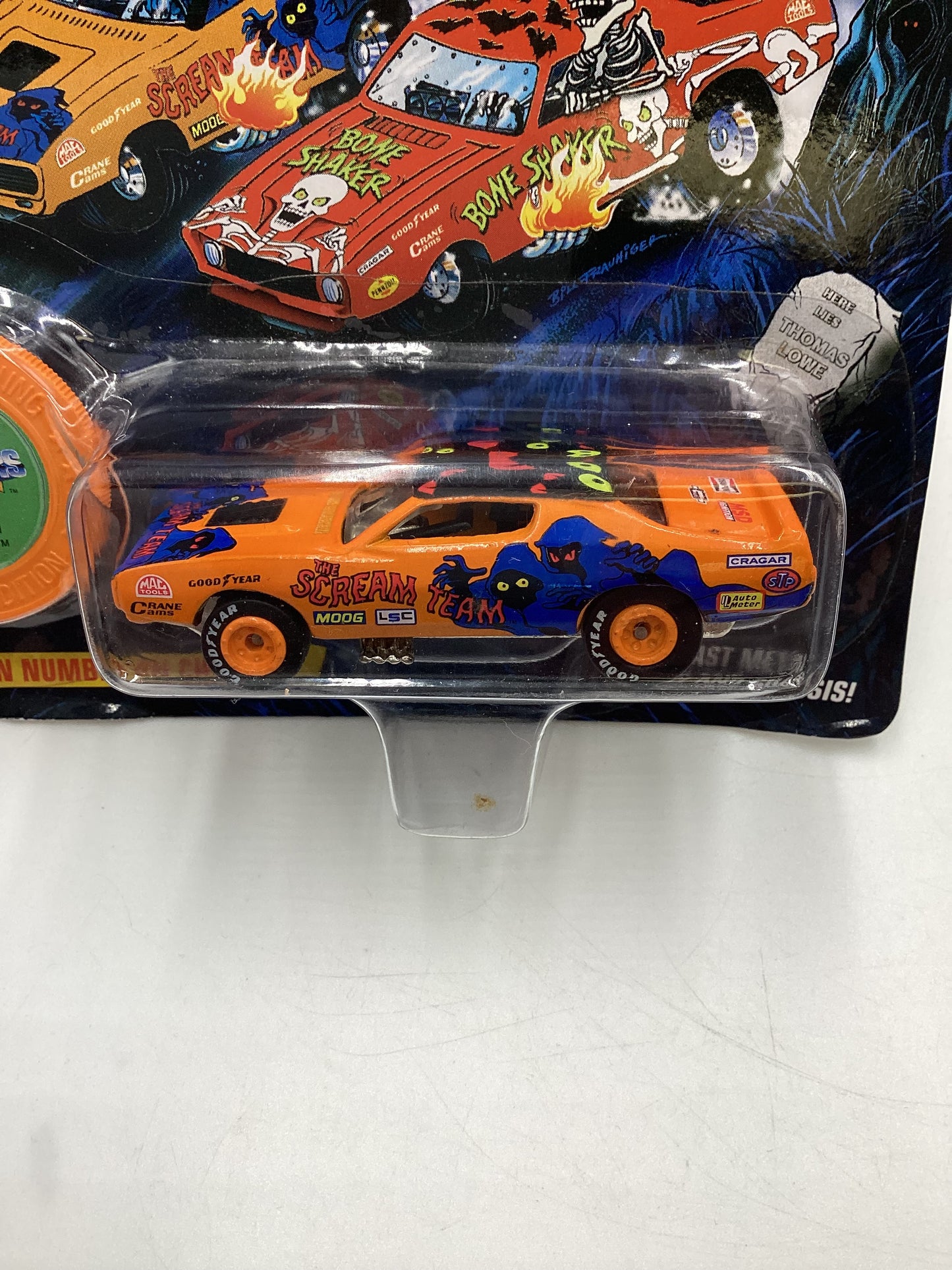 Johnny Lightning Dragsters Halloween 97 Scream Team Orange #8769/15000 186C