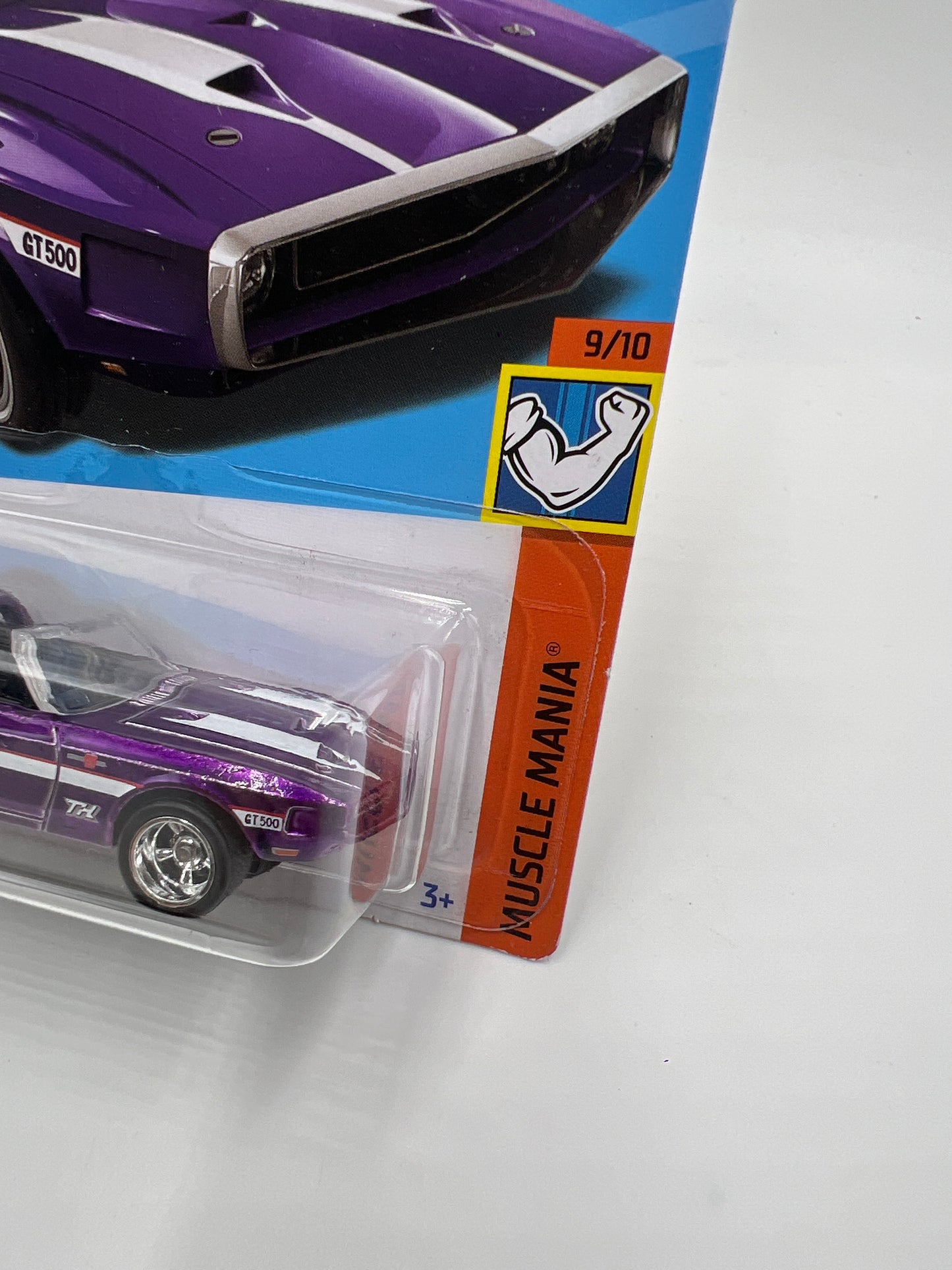 2023 Hot Wheels Super Treasure Hunt #195 69 Shelby GT-500 Purple W/Protector