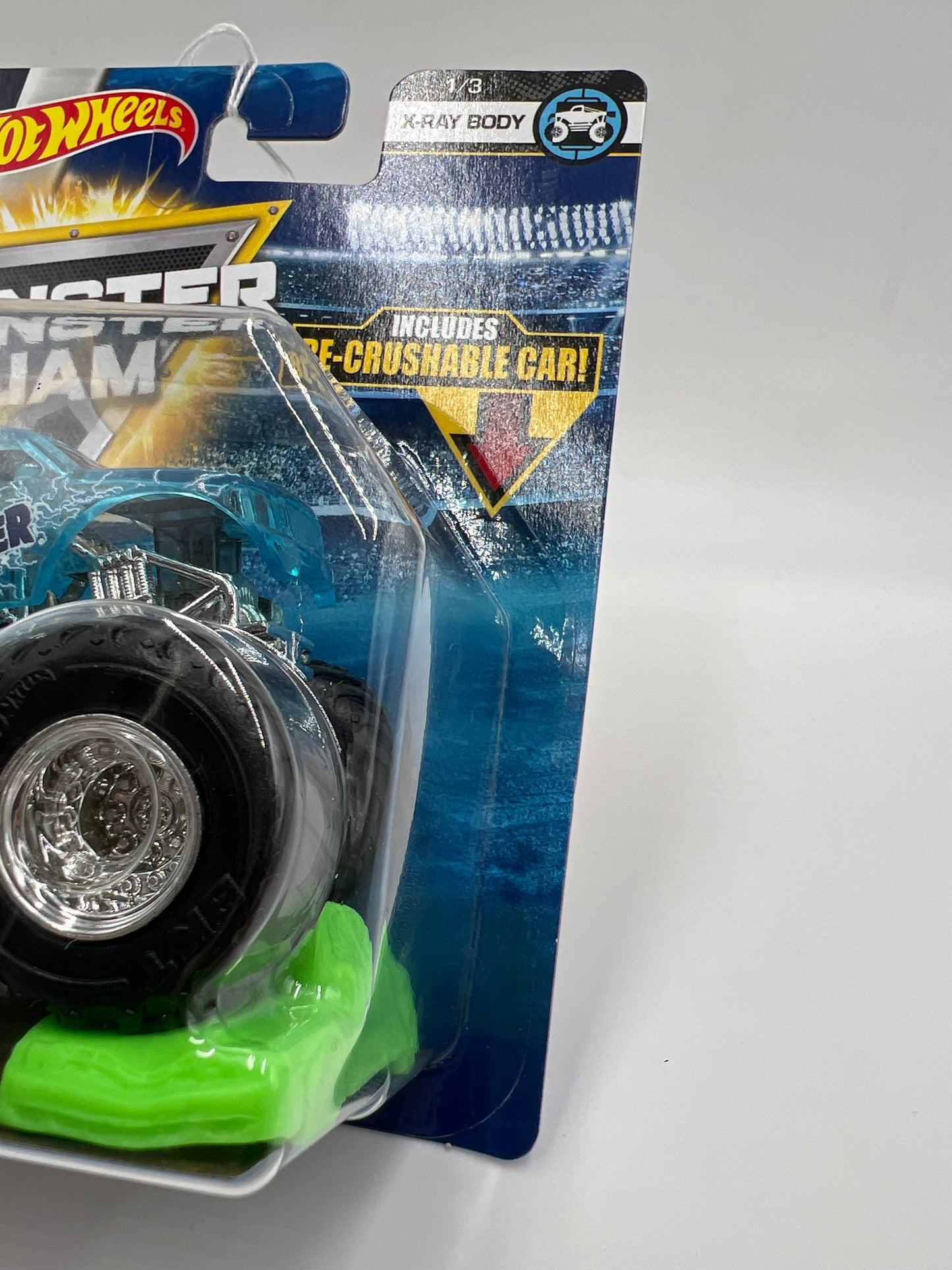 Hot Wheels Monster Jam X-Ray Body #1 Blue Thunder 130A