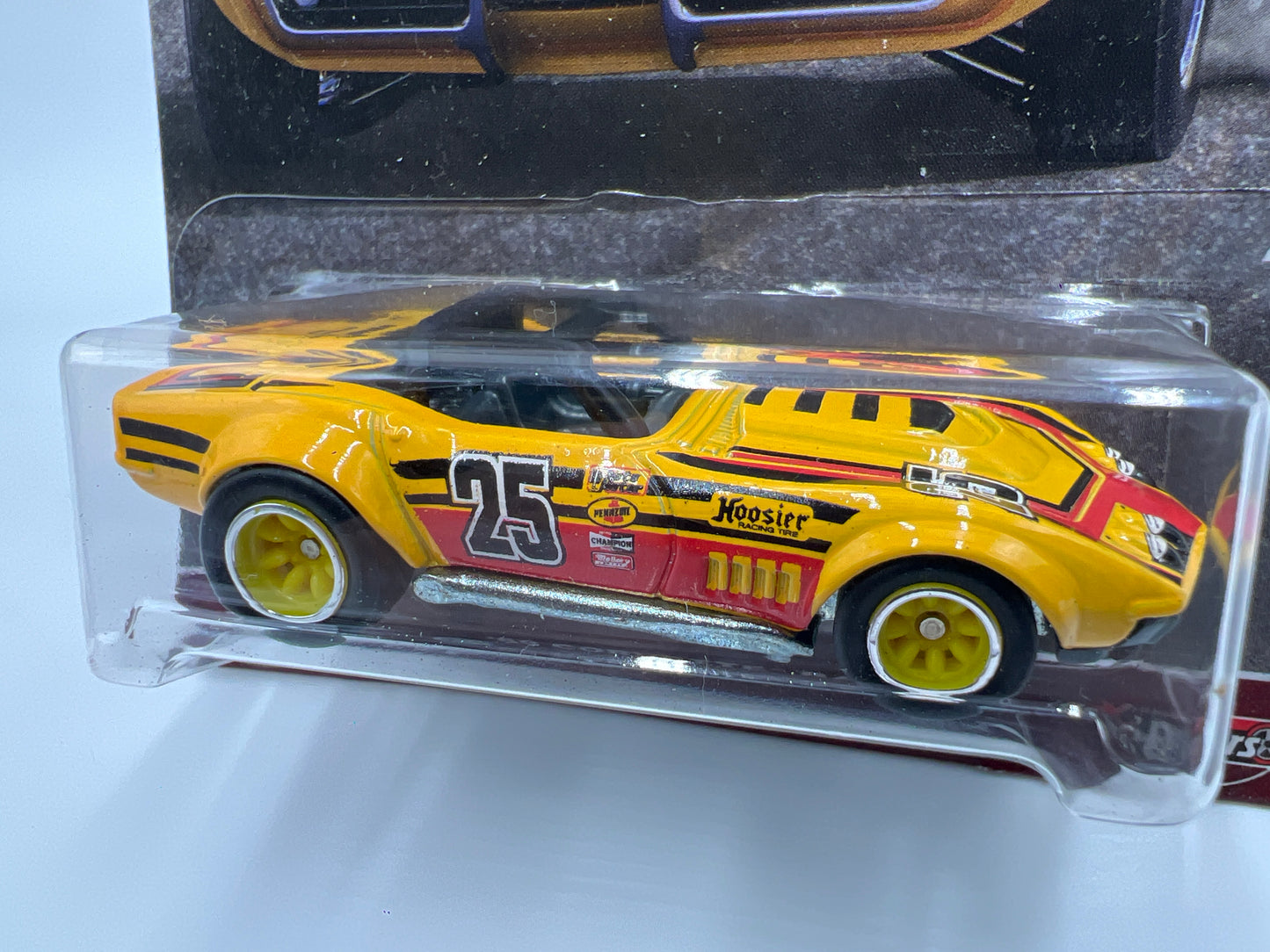 Hot Wheels Car Culture Redliners #5 69 Corvette Racer Yellow 244B