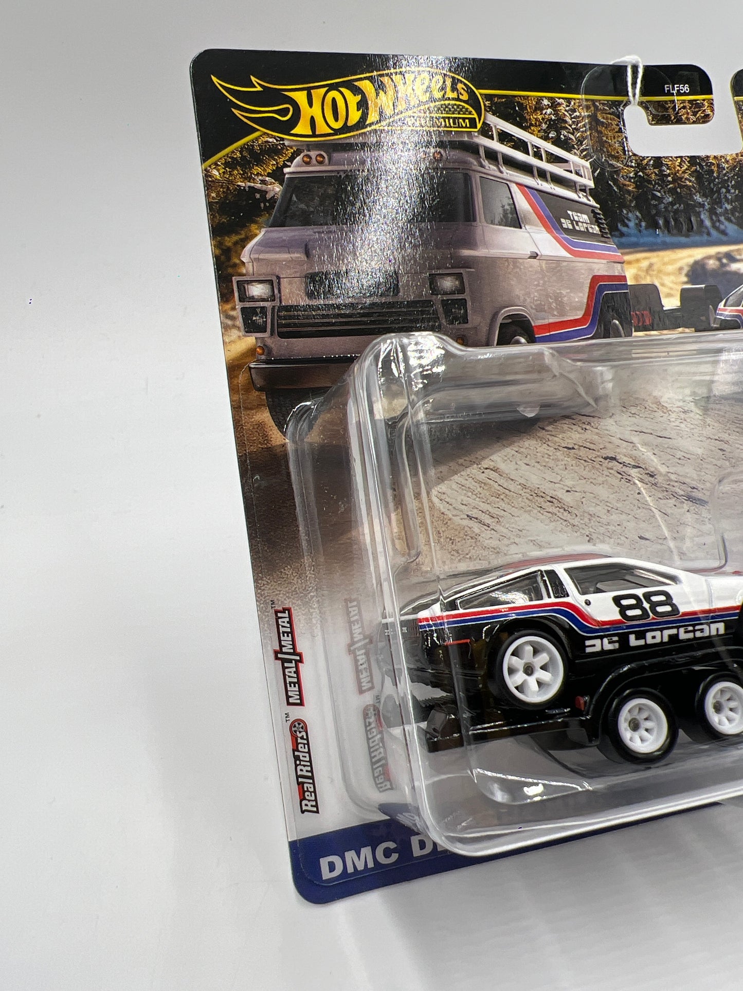 Hot Wheels Team Transport #78 DMC Delorean & HW Rally Hauler 281D