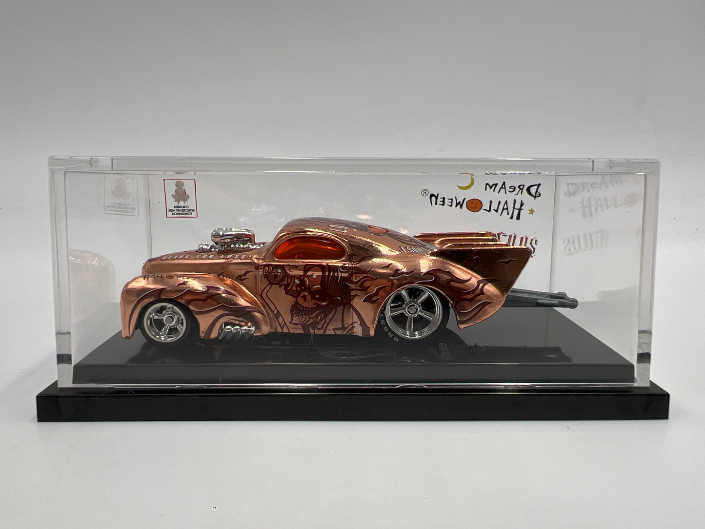 Hot Wheels Dream Halloween 2007 CAAF Charity Car 1941 Willys Copper W/Real Riders