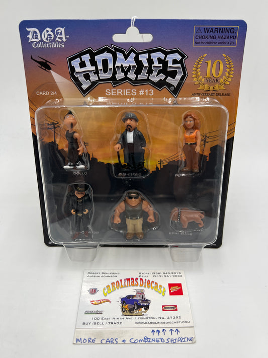 DGA Collectibles Homies 10 Year Anniversary Release Series #13 Card 2/4 223B