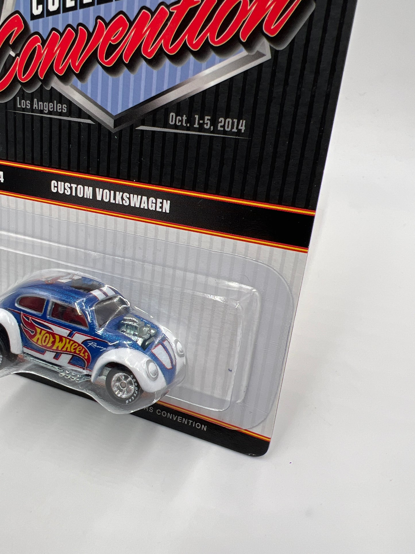 2014 Hot Wheels 28th Annual Collectors Convention LA #1781/2000 Custom Volkswagen Beetle W/Protector
