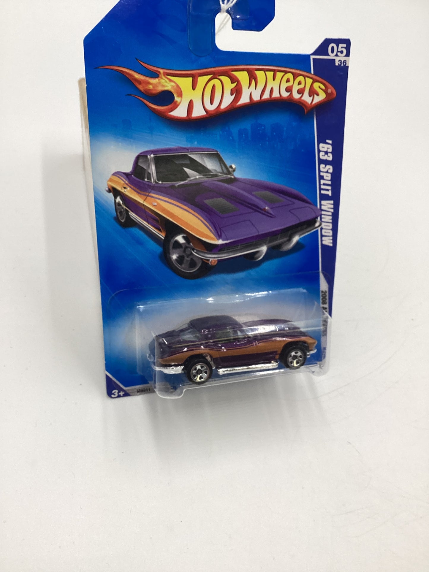 2008 Hot Wheels All Stars #45 63 Split Window Purple