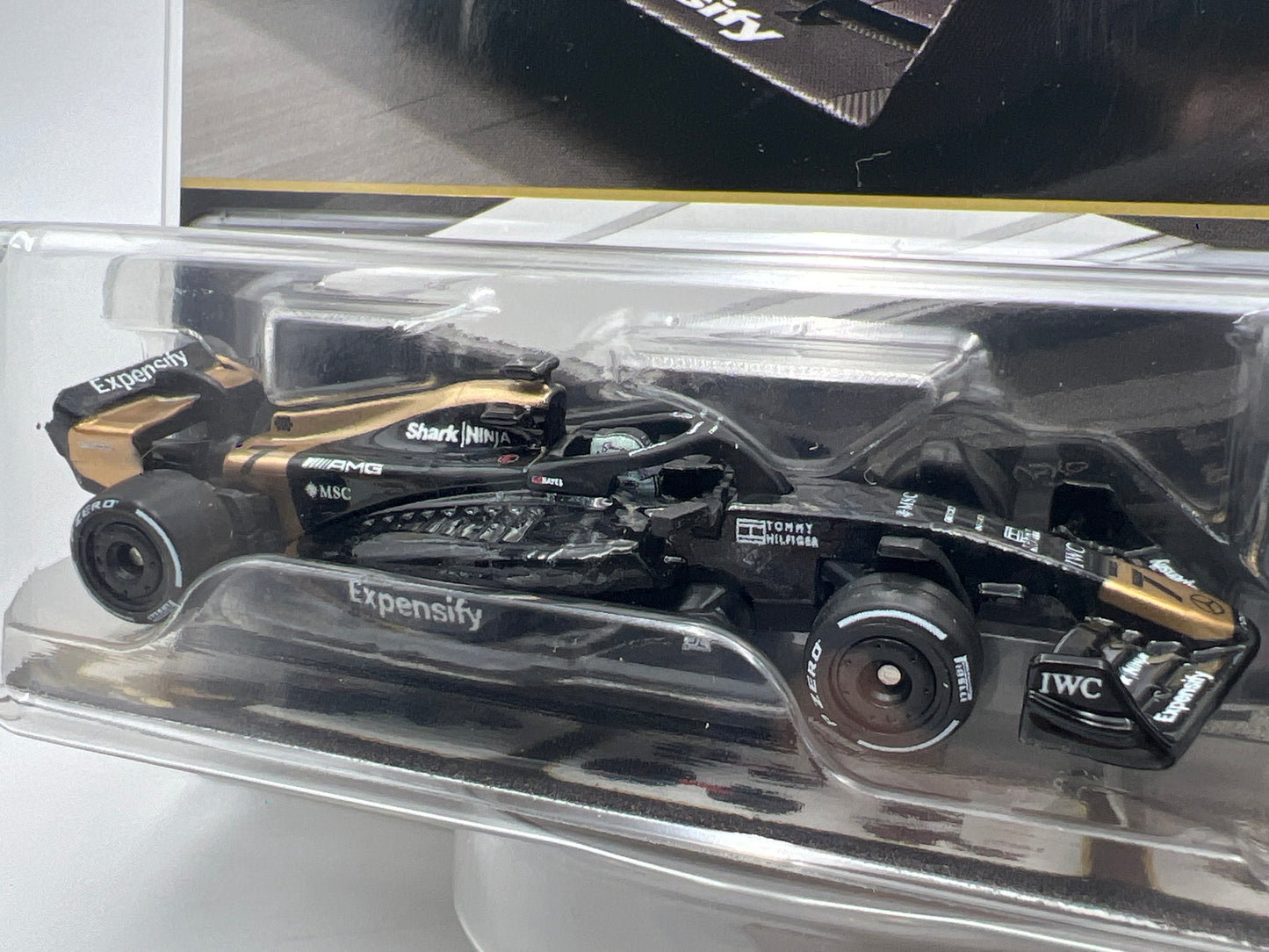 2026 Hot Wheels RLC Exclusive Formula 1 The Movie APXGP Black/Gold W/Protector