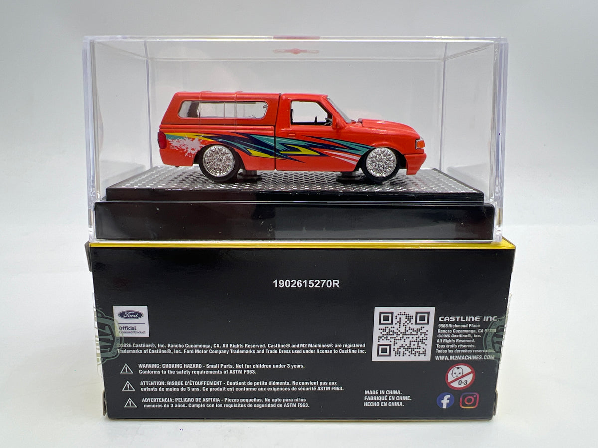 2026 M2 Machines R01 Blind Box 1995 Ford Ranger XLT Orange W/Box