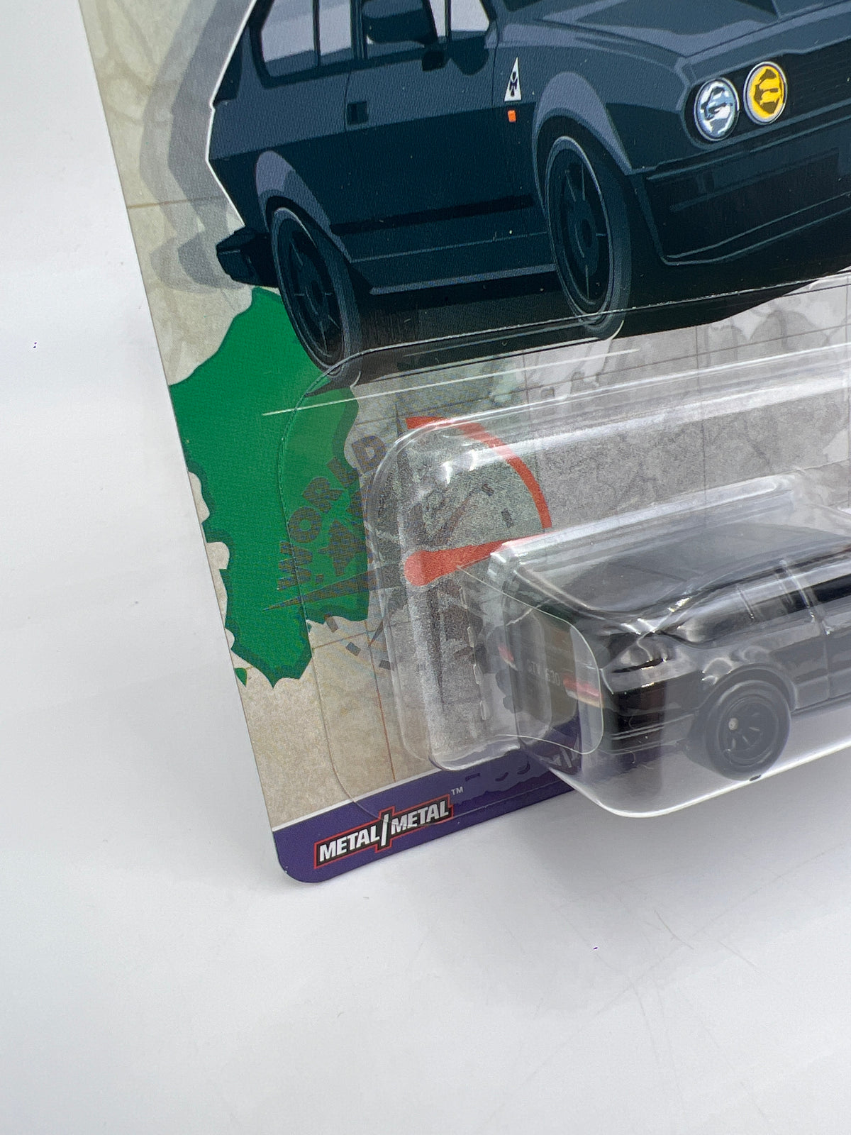 2024 Hot Wheels Premium World Tour Chase #0 Alfa Romeo GTV6 3.0 Black W/Protector