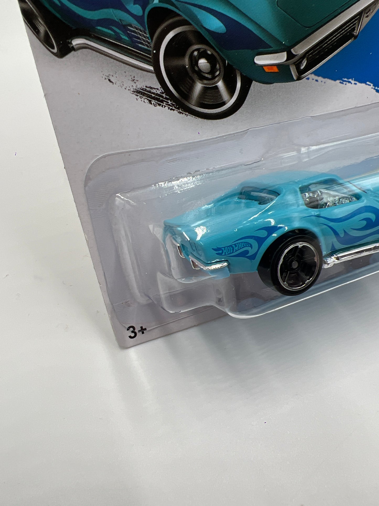 2014 Hot Wheels Kmart Exclusive Workshop #214 69 Corvette Light Blue 235F