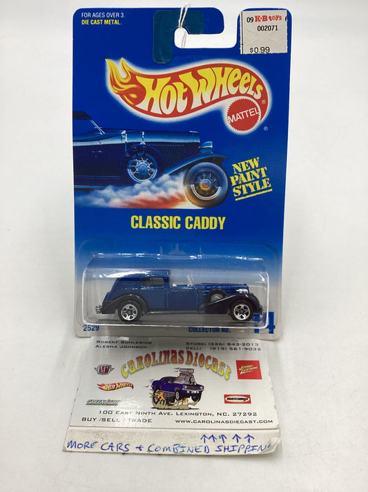 Hot Wheels Blue Card Collector No. 44 Classic Caddy Blue 5SP Wheels 238H