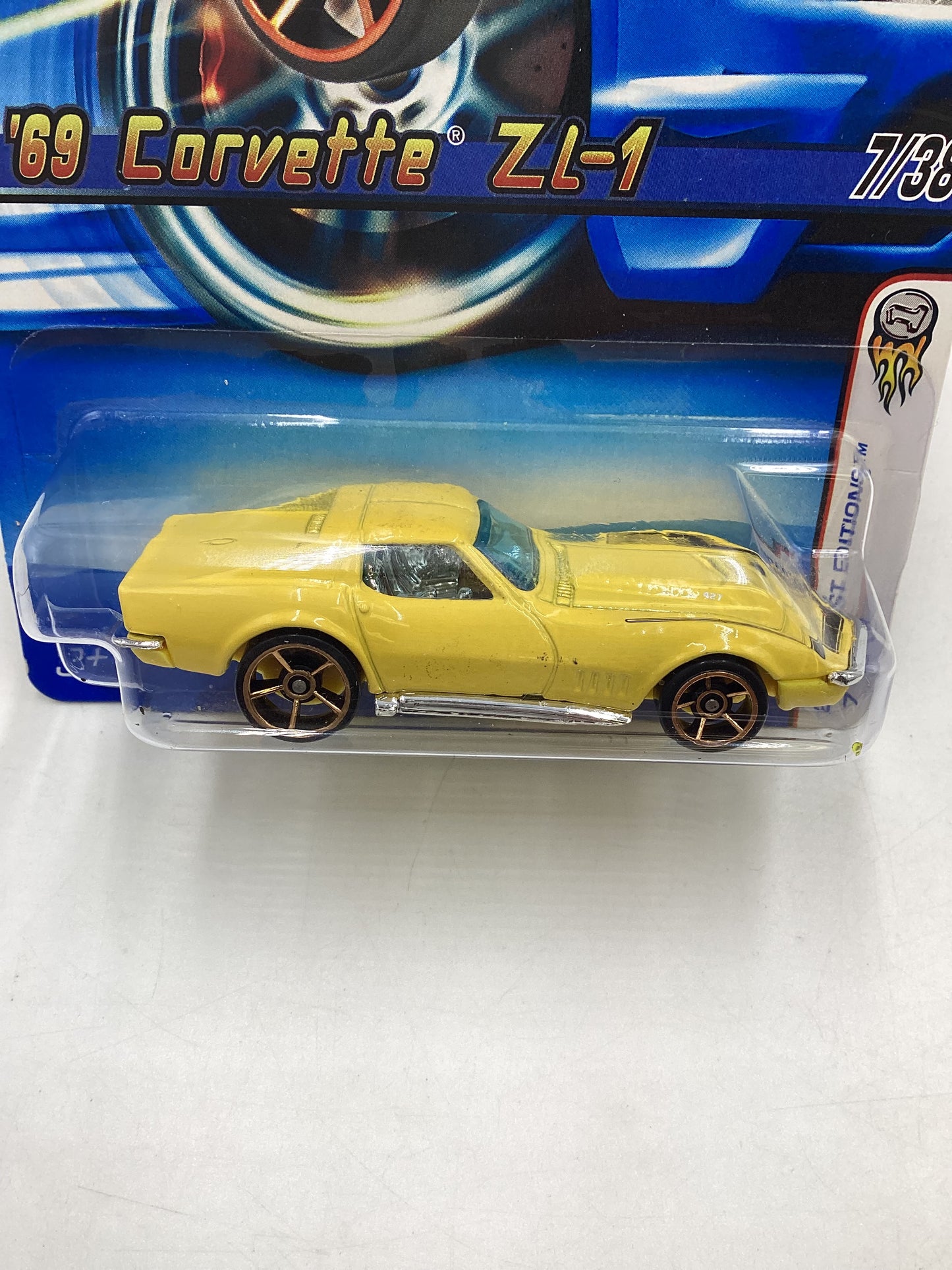 2006 Hot Wheels #07 FTE 69 Corvette ZL-1 15B