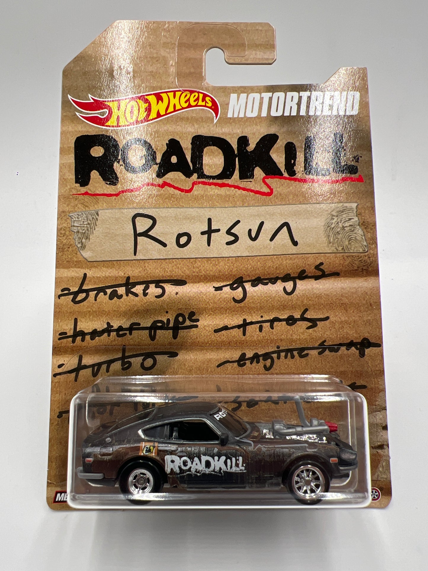 Hot Wheels RLC Motortrend Roadkill Custom 71 Datsun 240Z Rotsun W/Protector
