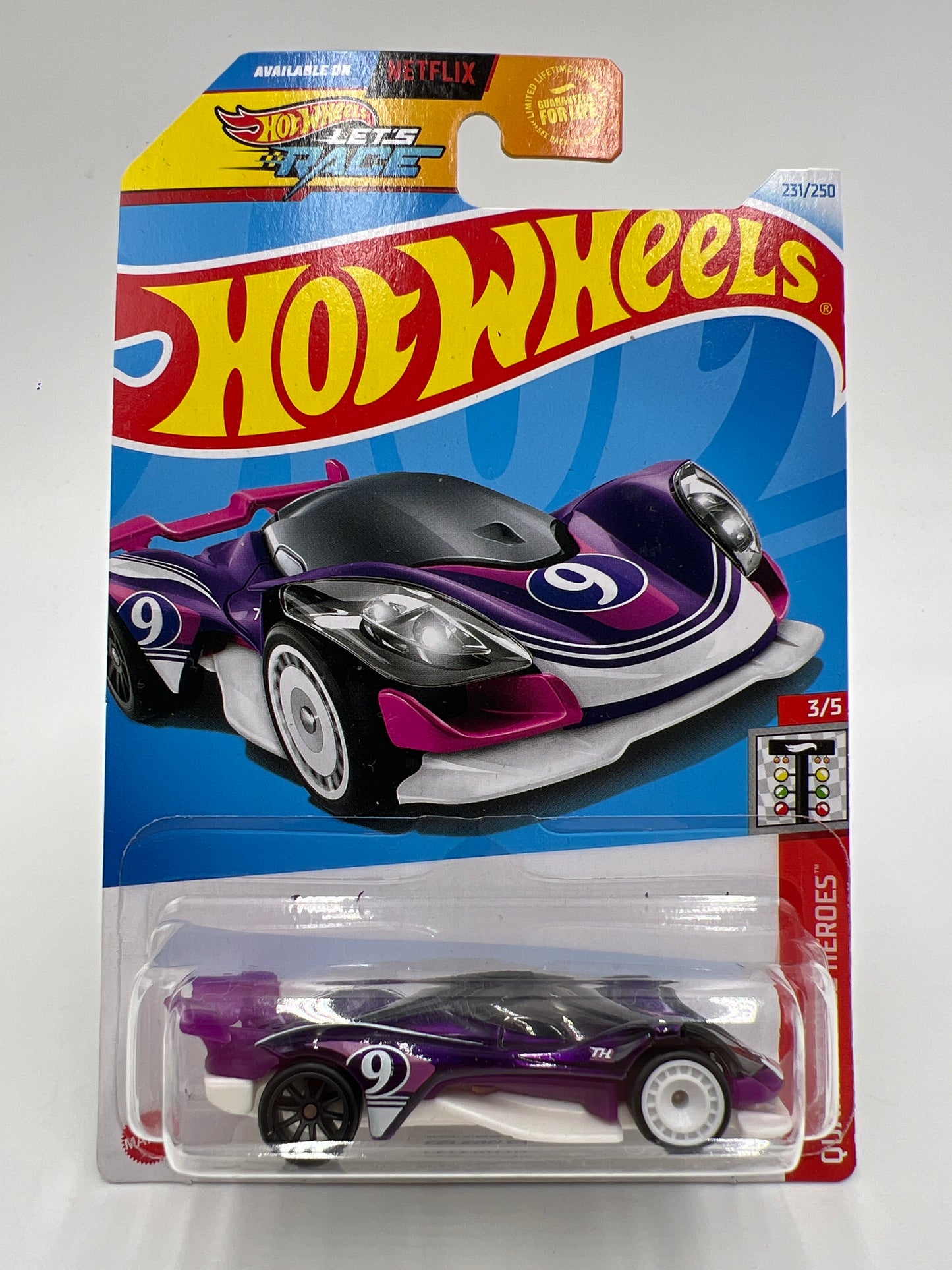 2024 Hot Wheels Super Treasure Hunt #231 Celero GT Purple W/Protector 2