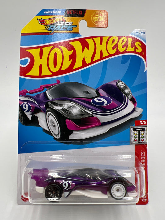 2024 Hot Wheels Super Treasure Hunt #231 Celero GT Purple W/Protector 2