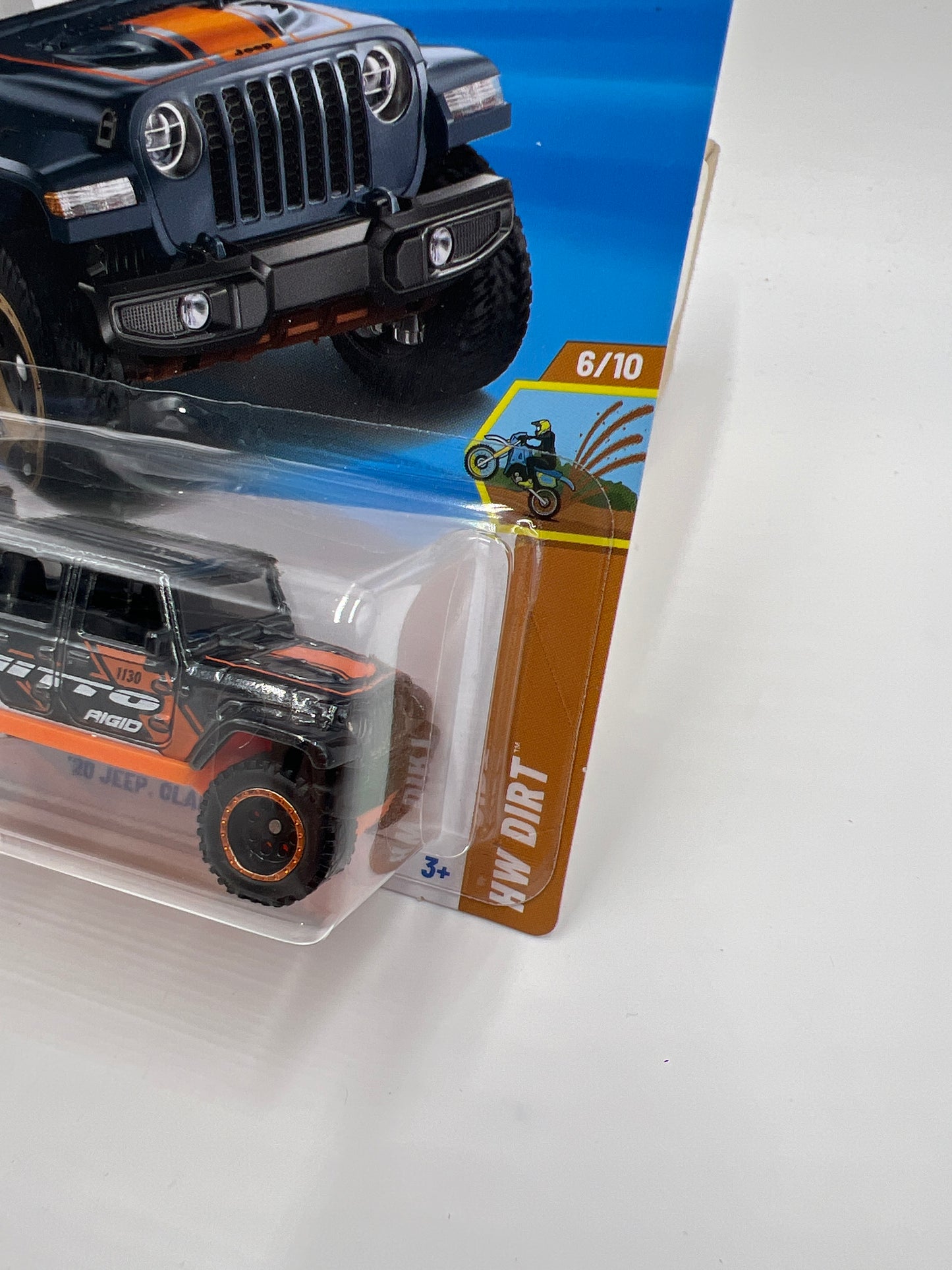 2025 Hot Wheels F Case Super Treasure Hunt #130 20 Jeep Gladiator Nitto W/Protector