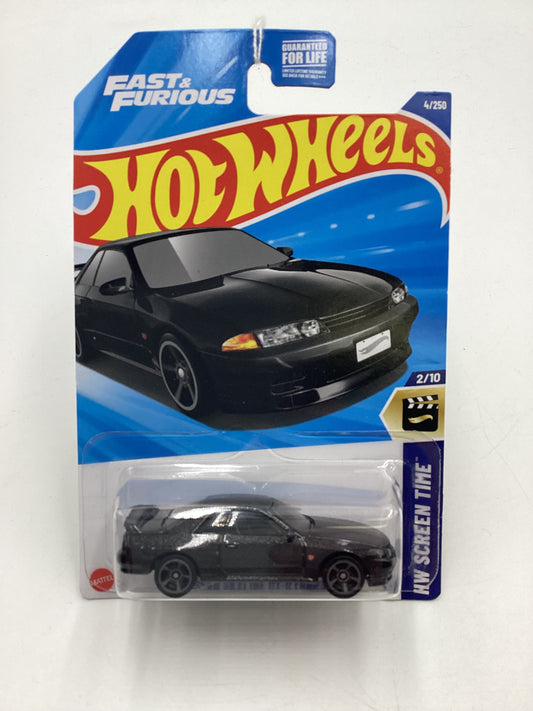 2025 Hot Wheels B case Fast and Furious #4 Nissan Skyline GT-R BNR32 Black 72D