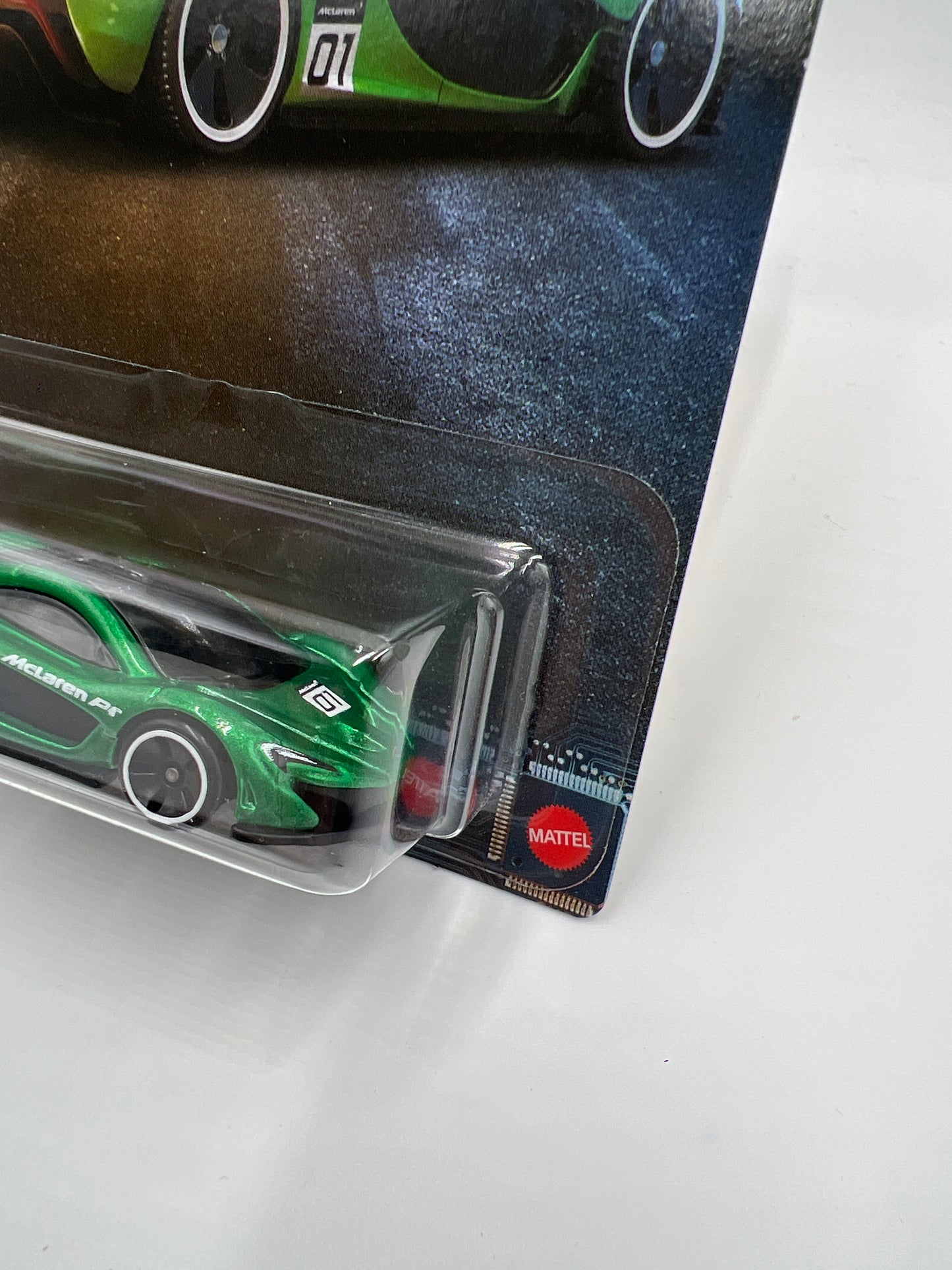 2025 Hot Wheels Silver Series Hybrid Speed #3 McLaren P1 Green 153A