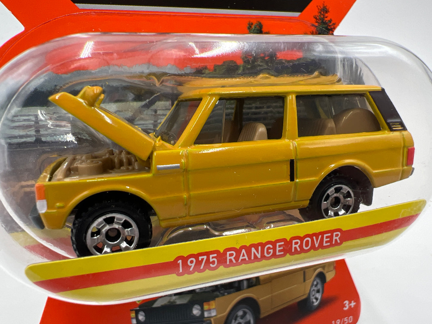 Matchbox Moving Parts #19 1975 Range Rover Yellow 163G