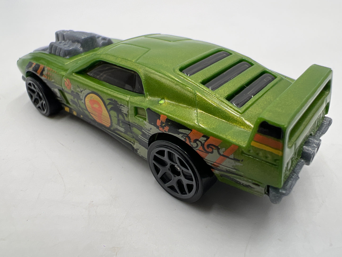 2020 Hot Wheels Mystery Models Series 2 #9 Rivited Green