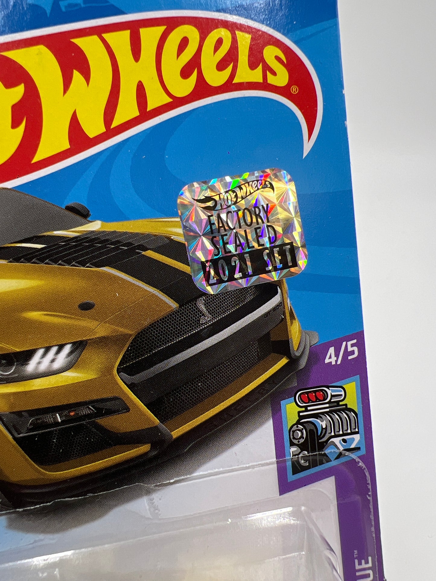 2021 Hot Wheels Super Treasure Hunt 2020 Ford Mustang Shelby GT500 Factory Sealed W/Protector