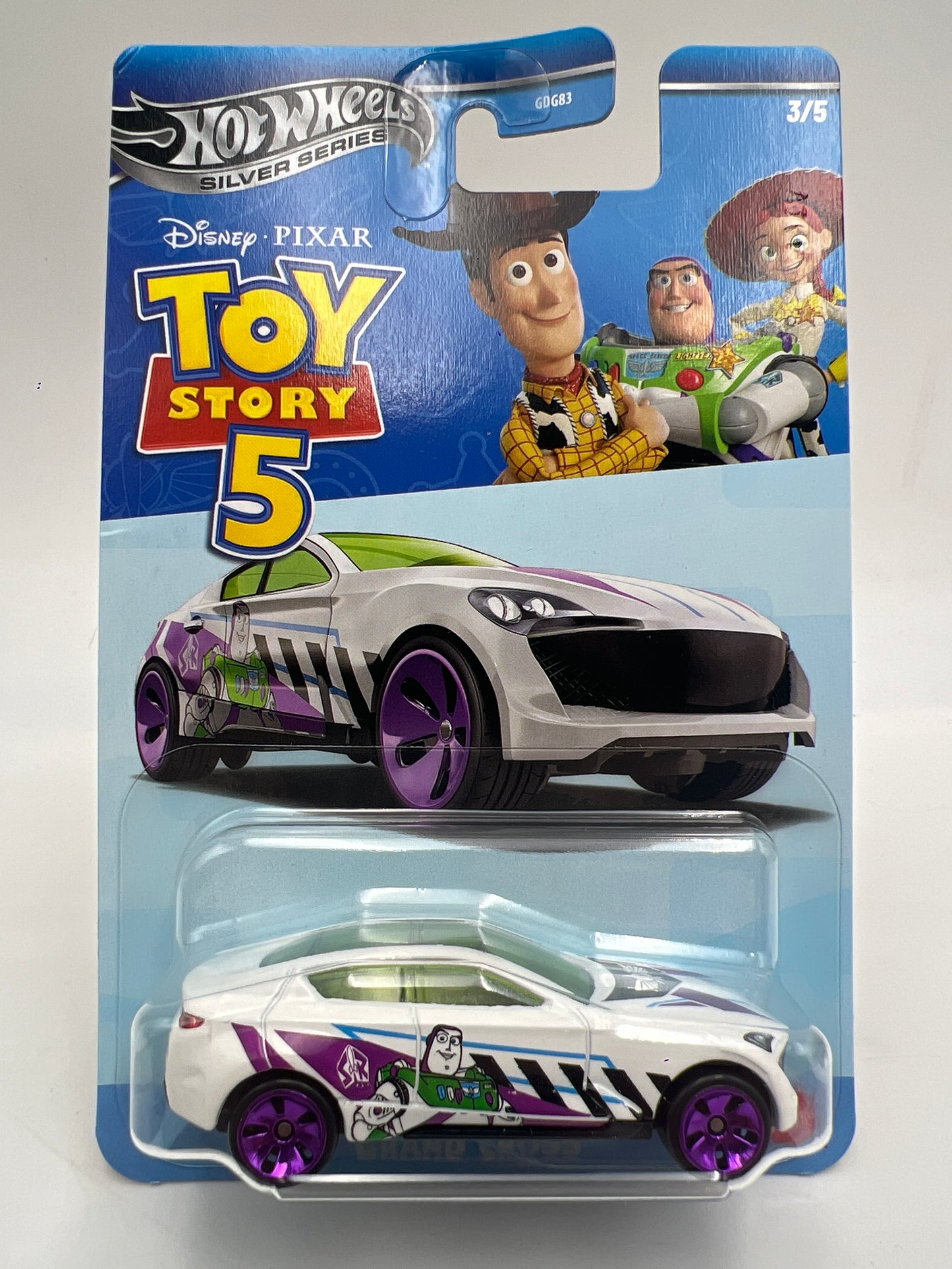 2026 Hot Wheels Silver Series Toy Story 5 #3 Buzz Lightyear Grand Cross