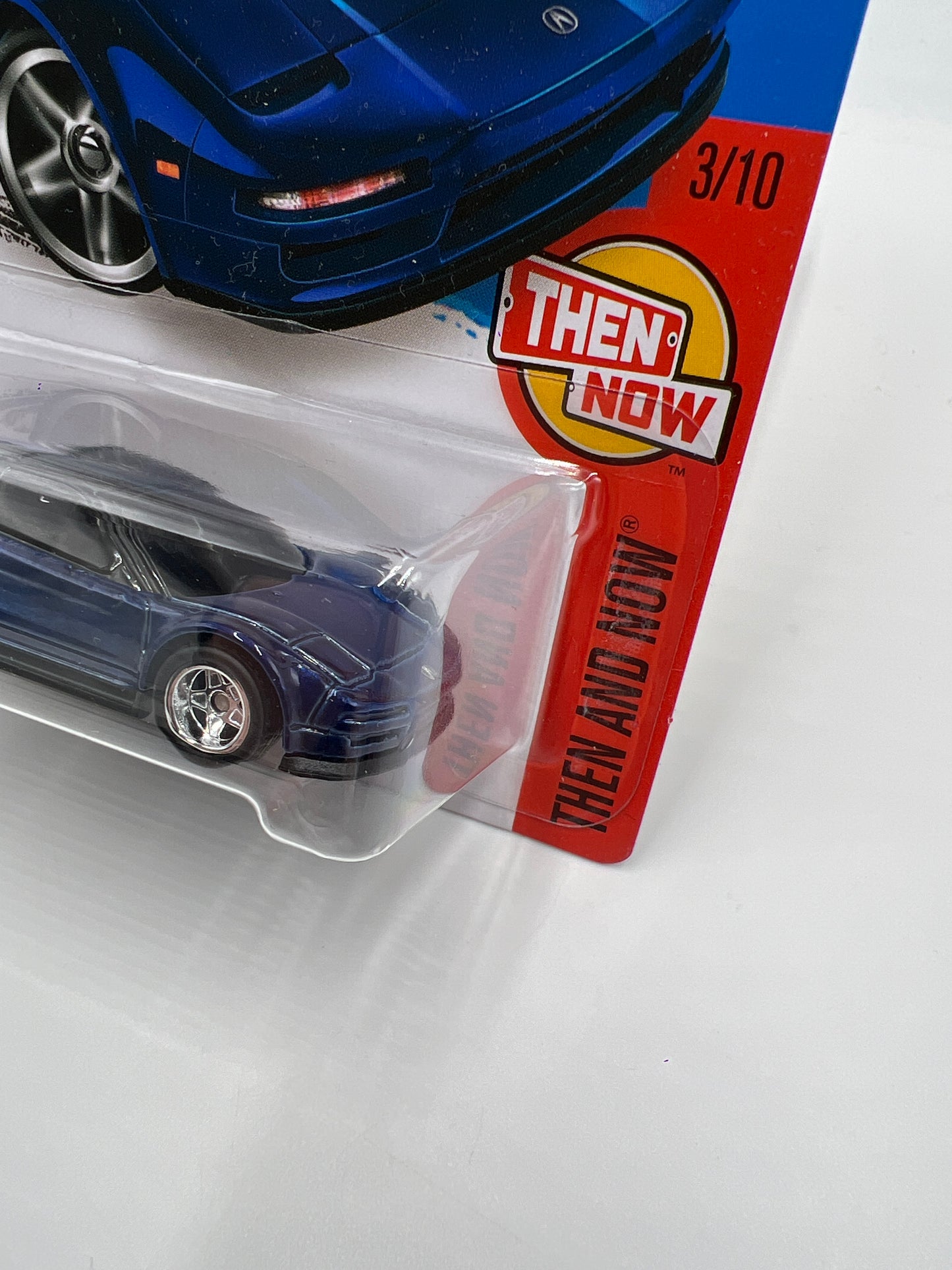 2016 Hot Wheels Super Treasure Hunt #103 90 Acura NSX Blue W/ Protector