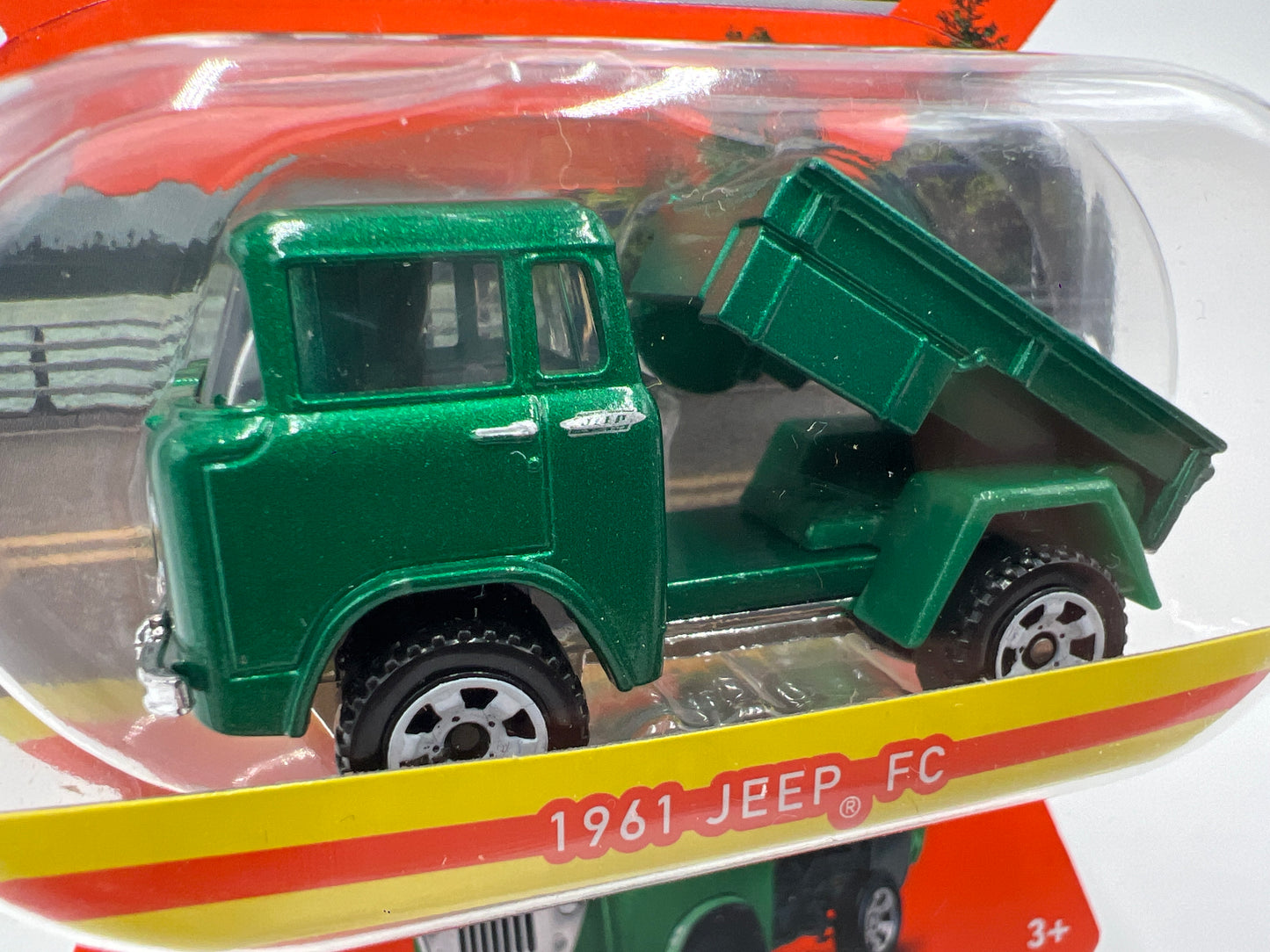 Matchbox Moving Parts #13 1961 Jeep FC Green 167P
