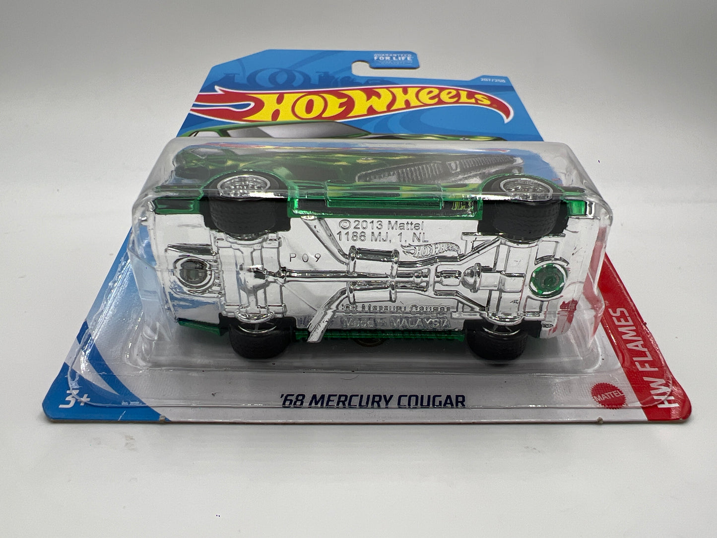 2021 Hot Wheels Super Treasure Hunt #207 68 Mercury Cougar Green W/Protector