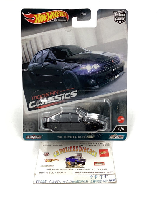 Hot wheels car culture modern classics #0 Chase 98 Toyota Altezza with protector