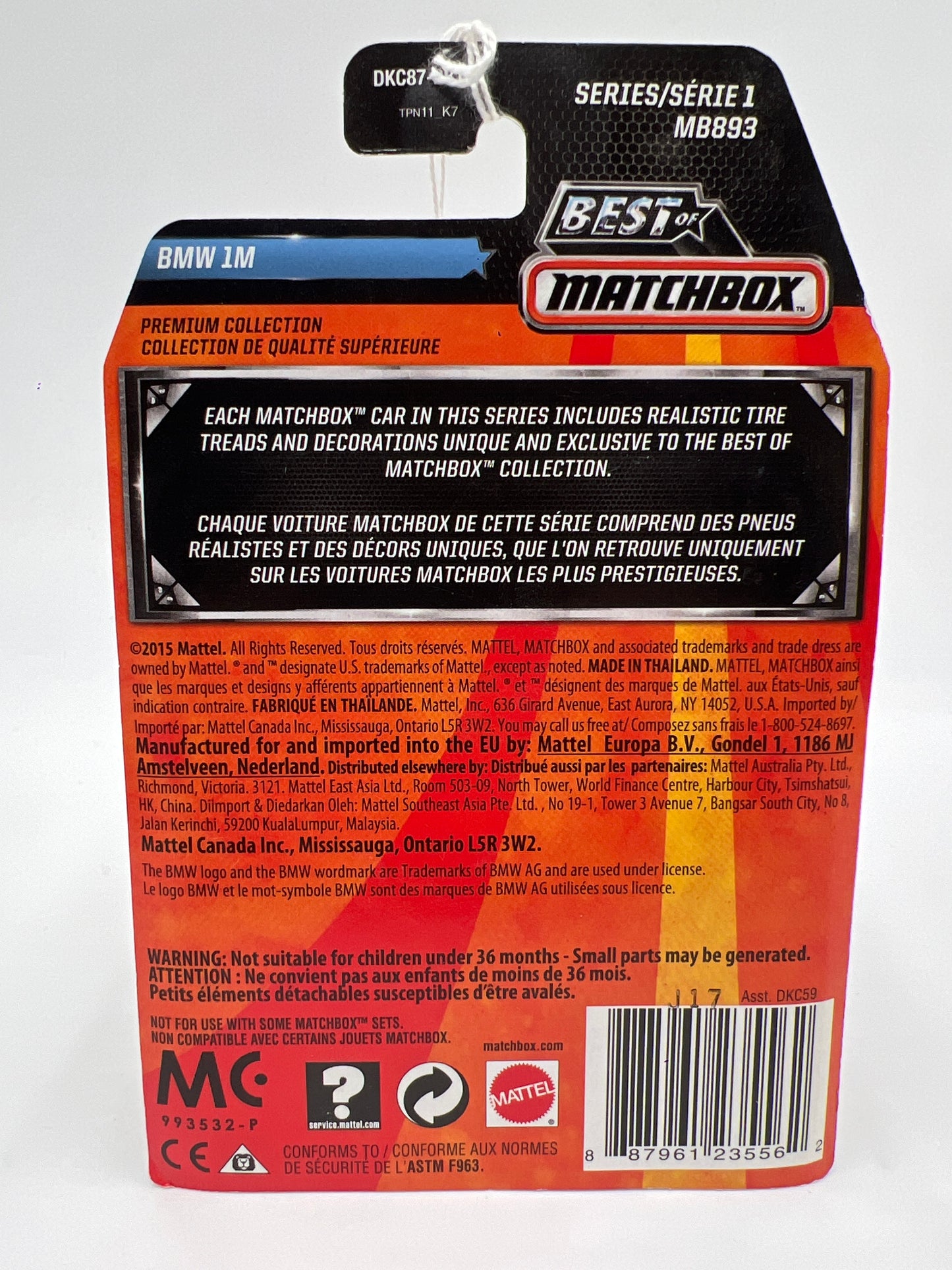 Matchbox Best of Matchbox Series 1 BMW 1M Black