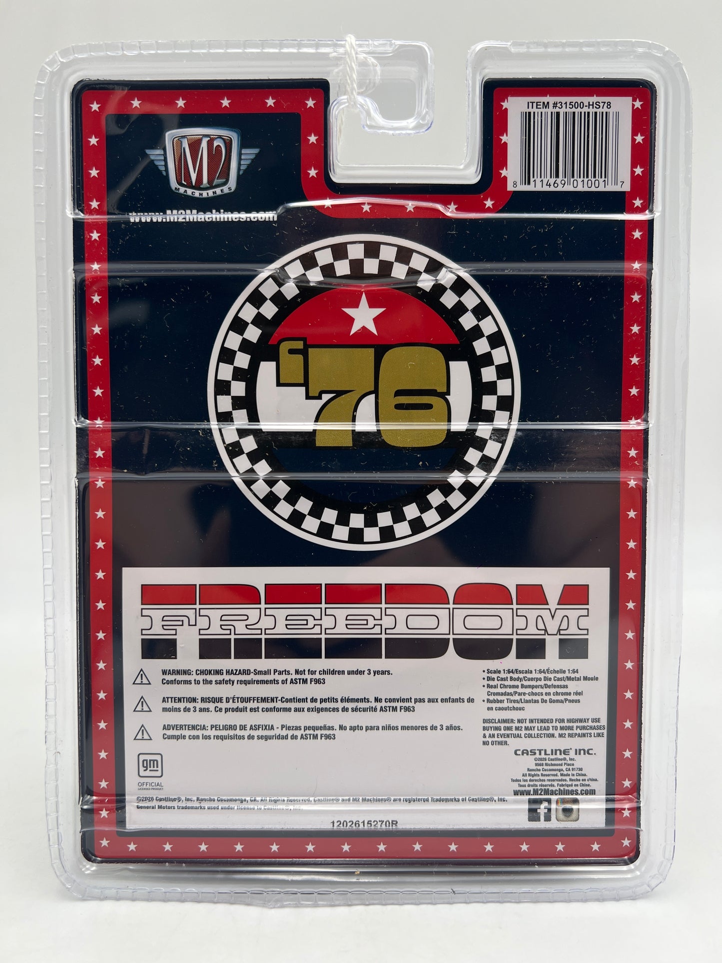 M2 Machines HS78 Hobby Exclusive 1976 Chevrolet Van G10