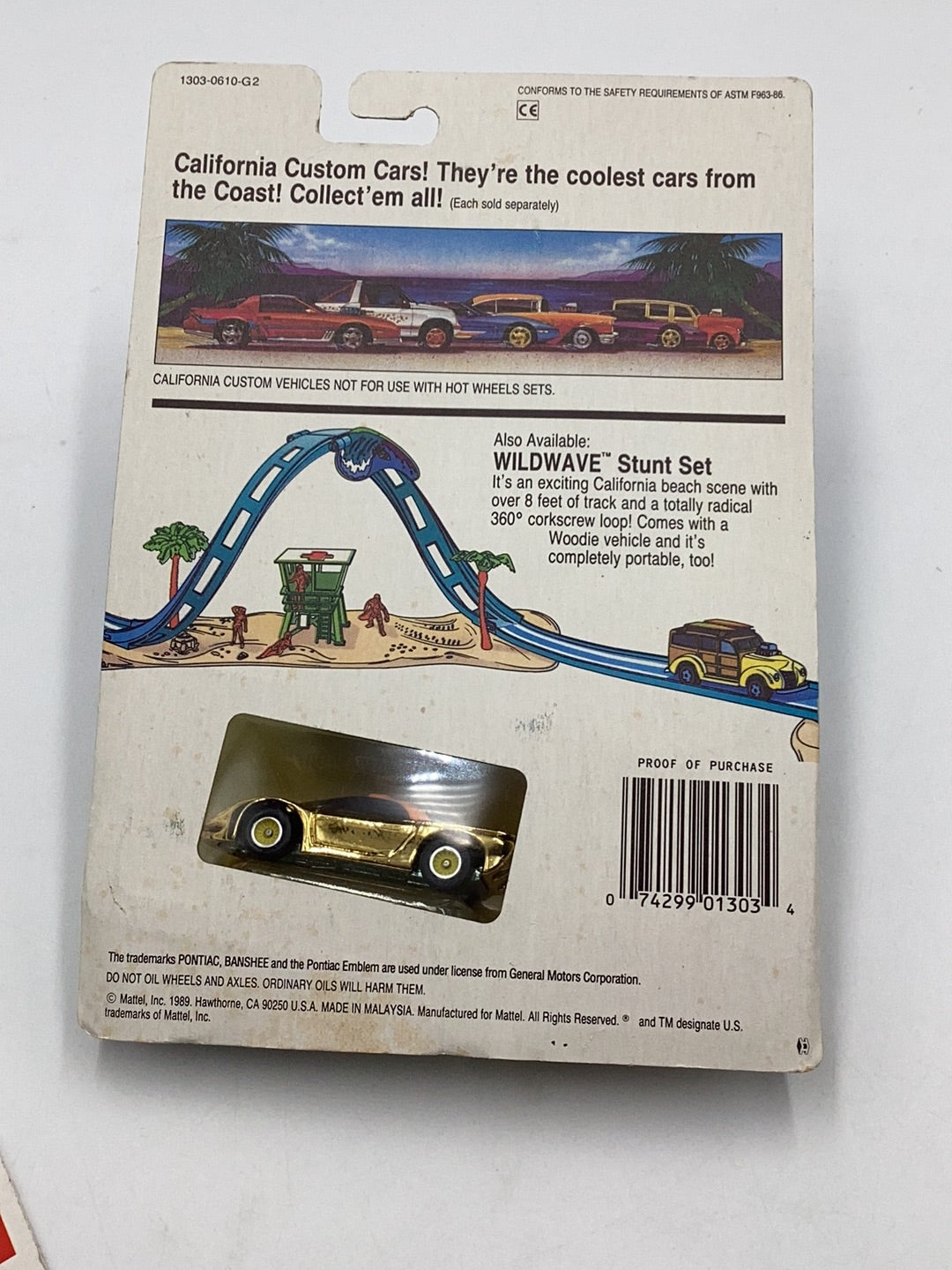 1989 Hot Wheels California Custom Banshee real riders