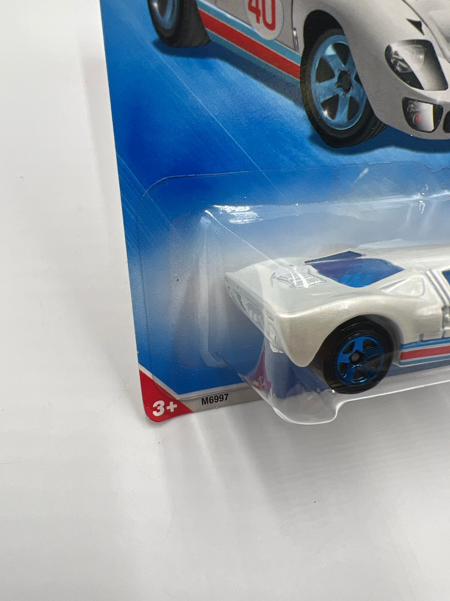 2008 Hot Wheels Web Trading Cars #95 Ford GT40 White 25E