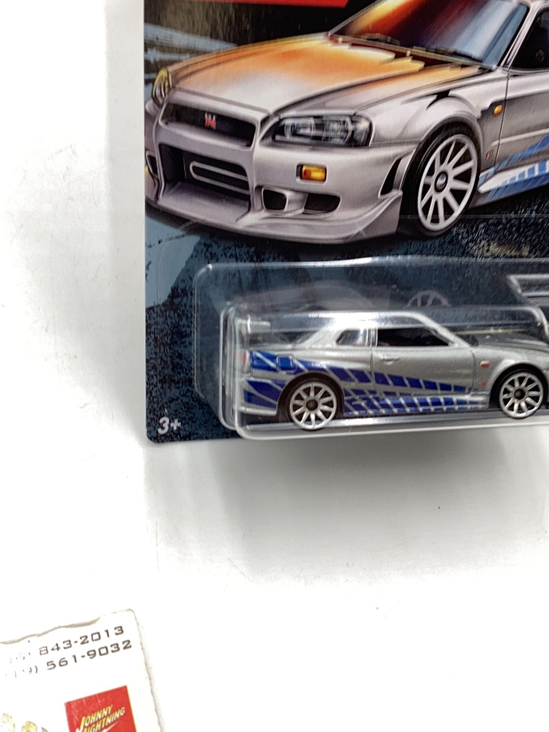 2021 Hot wheels fast and furious Nissan skyline GT-R BNR34 3/5 W/ protector