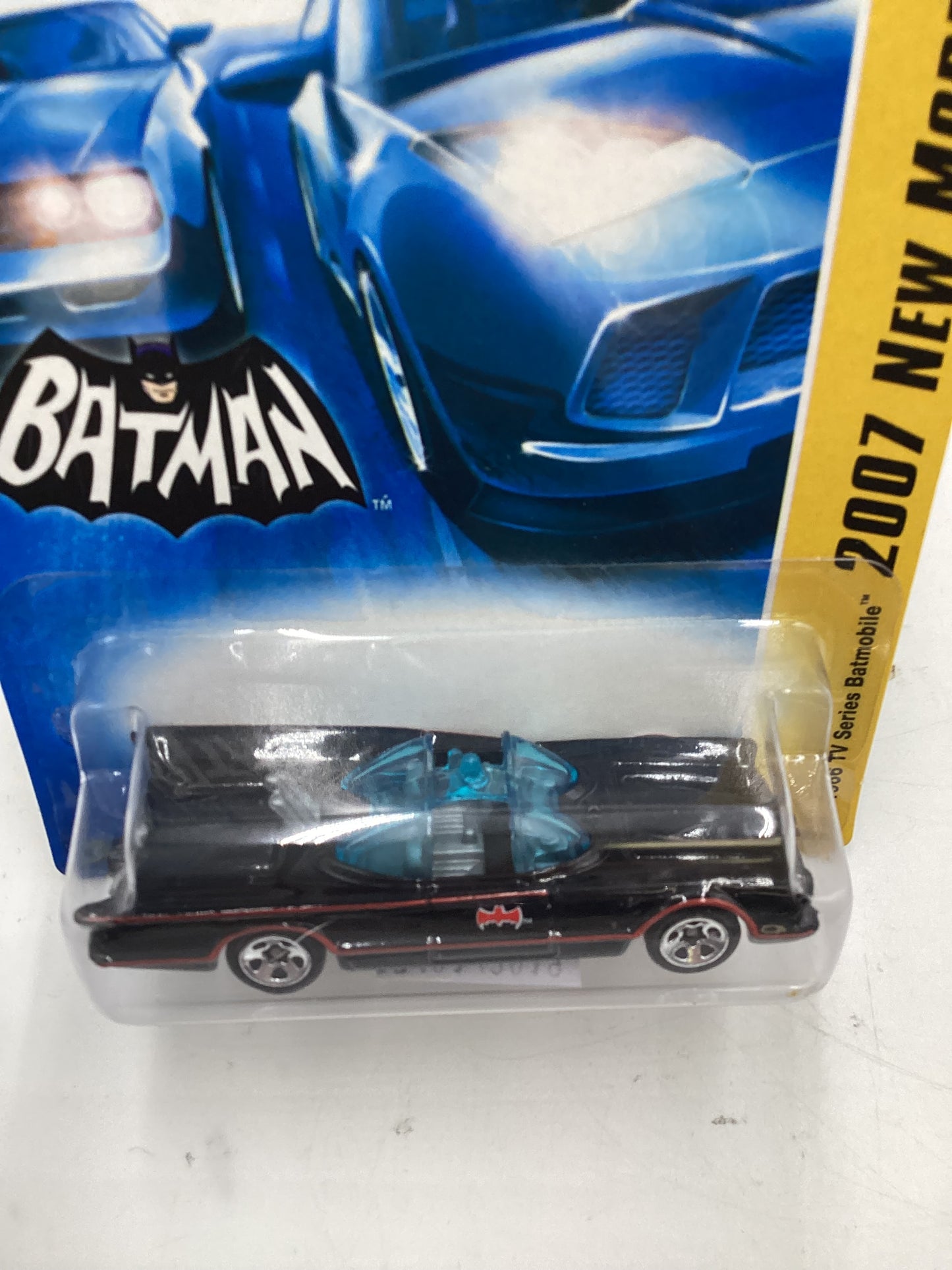 2007 Hot Wheels #15 1966 TV Series Batmobile Black 118E